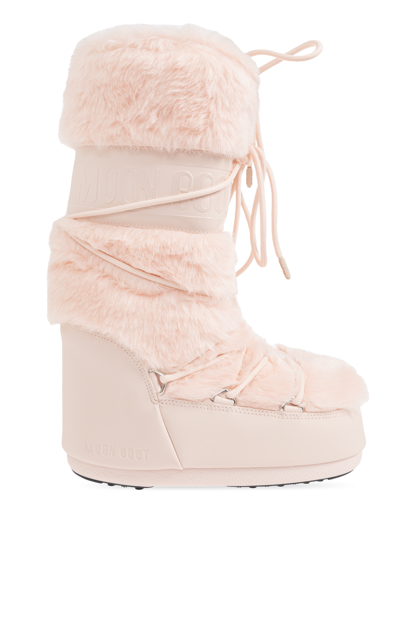 Moon Boot Śniegowce ‘MB ICON FAUX FUR’, Kobiety, Różowy