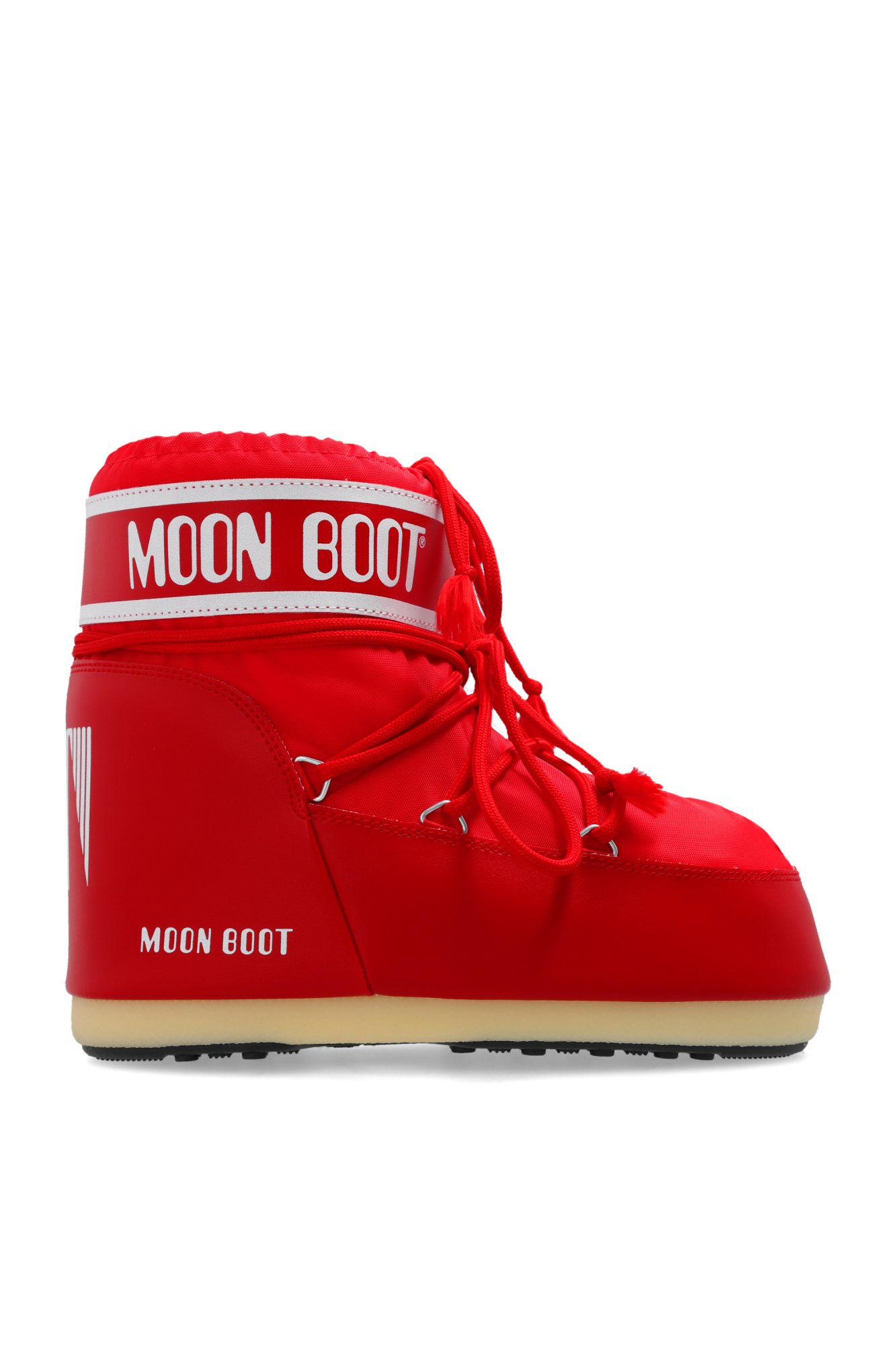 Moon Boot Śniegowce `Icon Low Nylon`, Kobiety, Czerwony