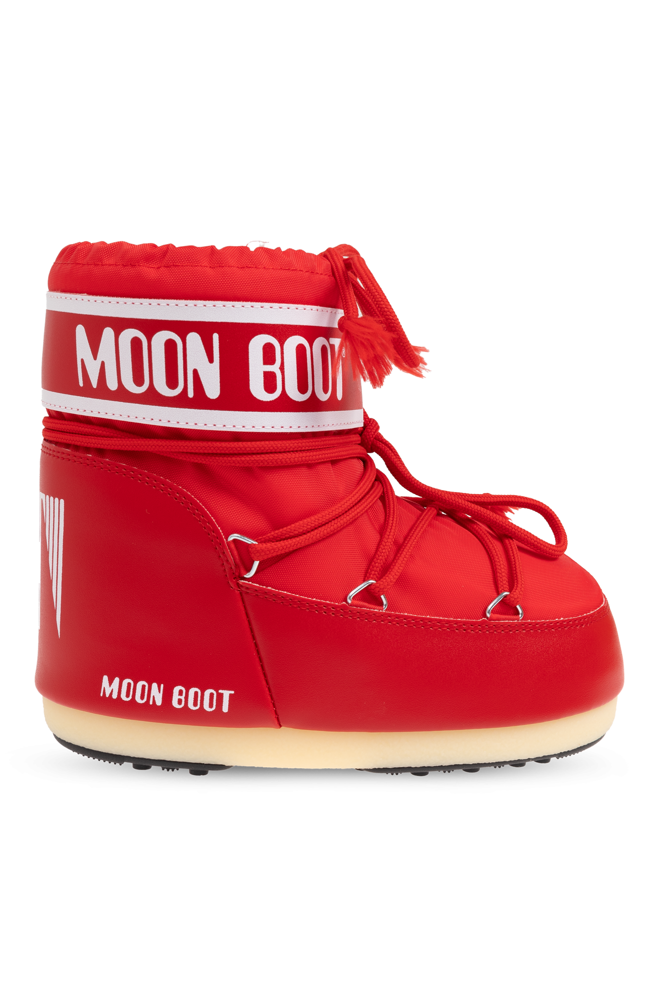 Moon Boot Kids Śniegowce `Icon Low Nylon`, Unisex, Czerwony