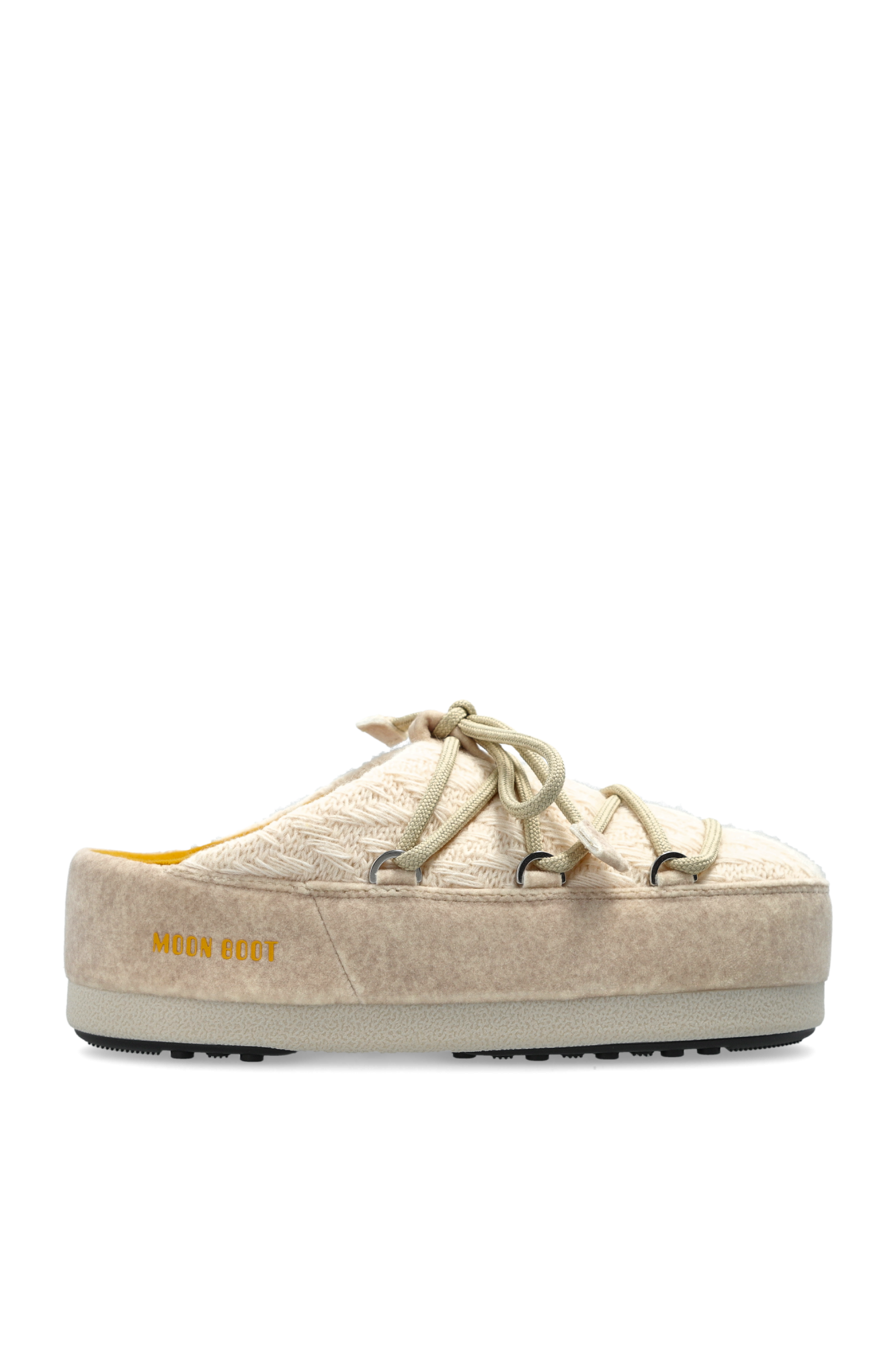 Moon Boot Buty `Icon Space Racing`, Kobiety, Kremowy
