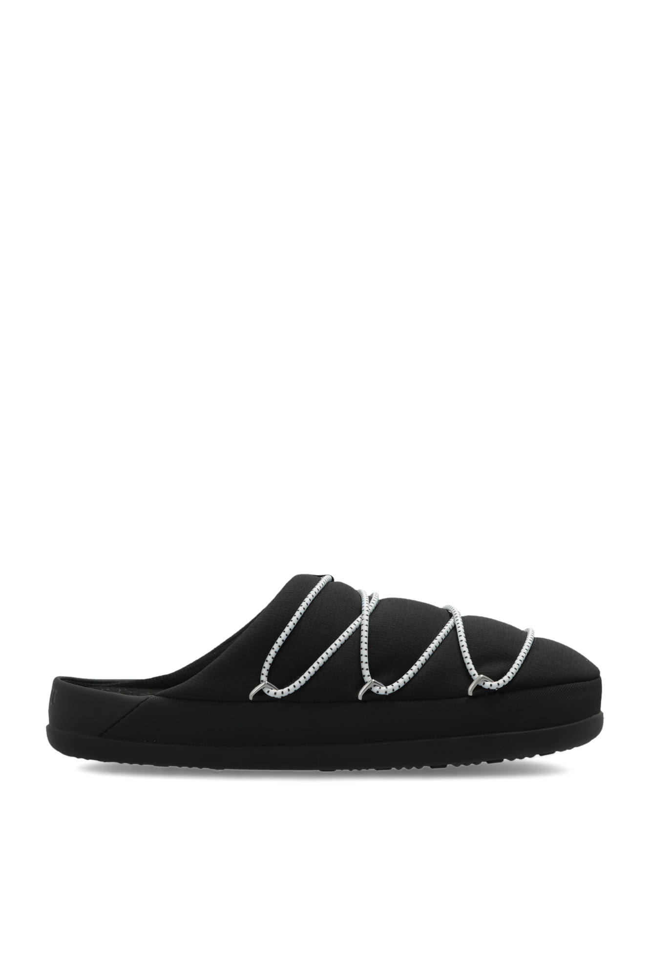 Moon Boot Klapki ‘MB SOFT SLIPPER’, Mężczyźni, Czarny