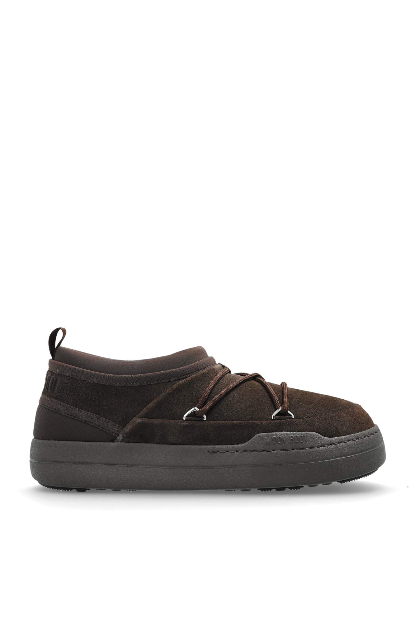 Moon Boot Zamszowe Buty `MB PARK ICON SUEDE`, Mężczyźni, Brązowy