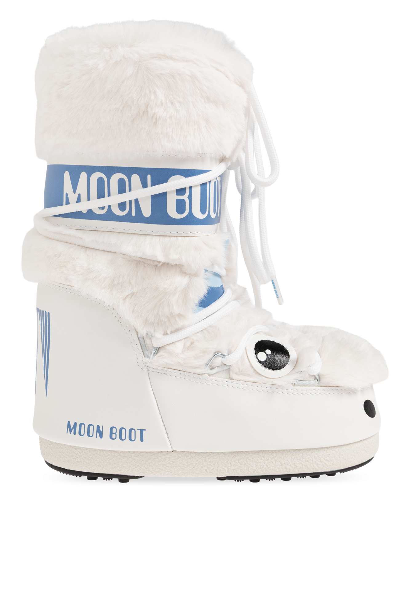 Moon Boot Kids Śniegowce ‘MB ICON LITTLE YETI’, Unisex, Biały