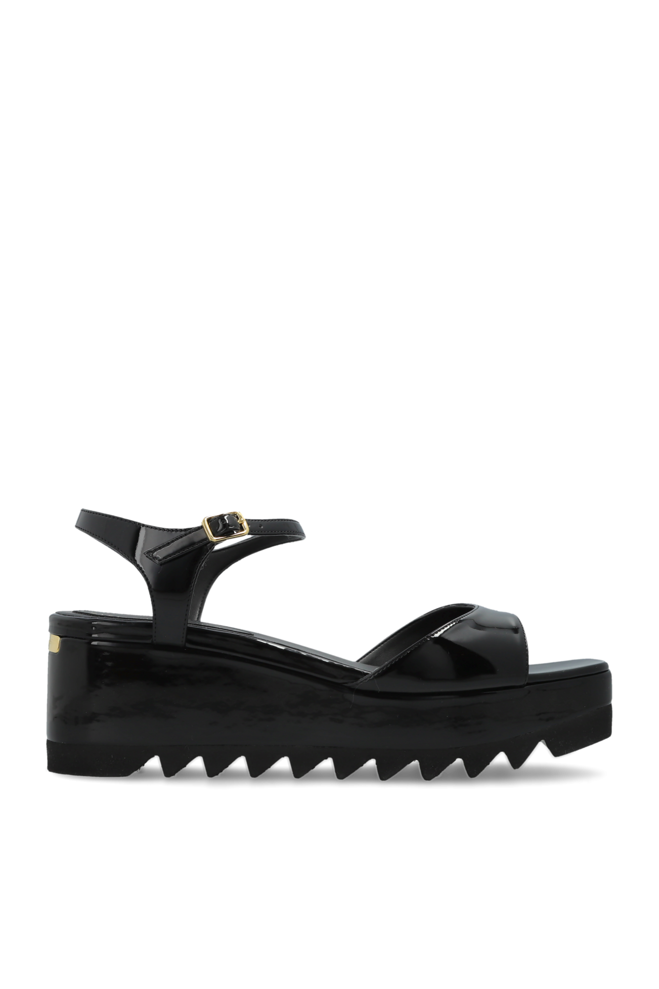 Stella McCartney Sandały Na Koturnie `Elyse`, Kobiety, Czarny