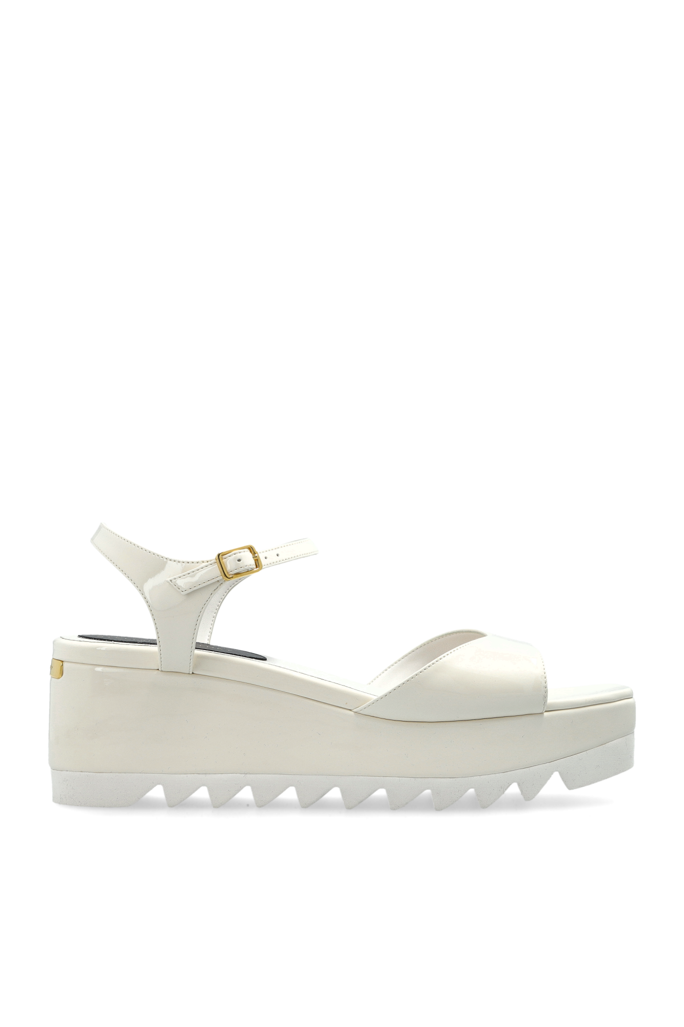 Stella McCartney Sandały Na Koturnie `Elyse`, Kobiety, Biały
