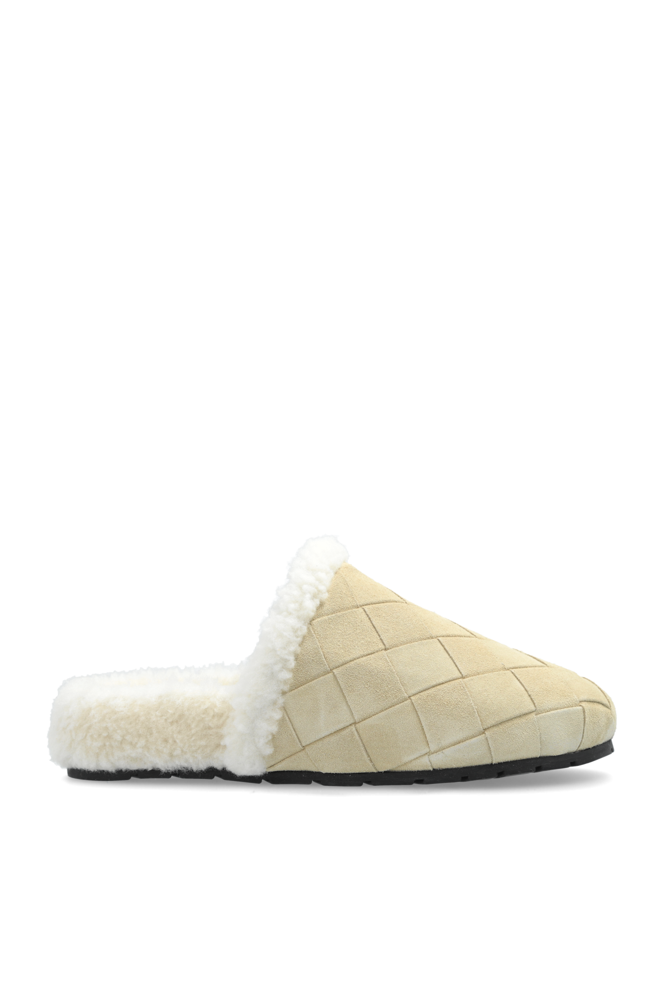 Bottega Veneta Klapki `Reggie`, Kobiety, Kremowy
