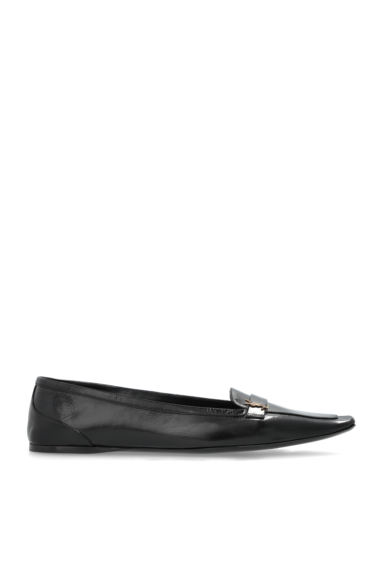 Saint Laurent Baleriny `Poppy`, Kobiety, Czarny