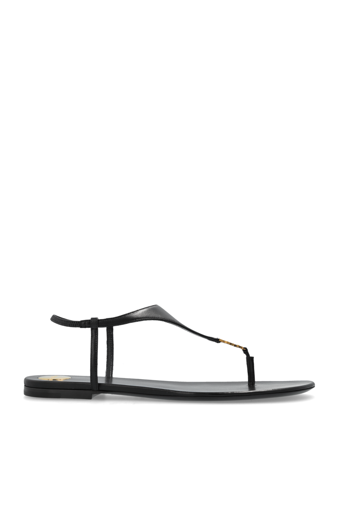 Saint Laurent Sandały `Cassandra`, Kobiety, Czarny
