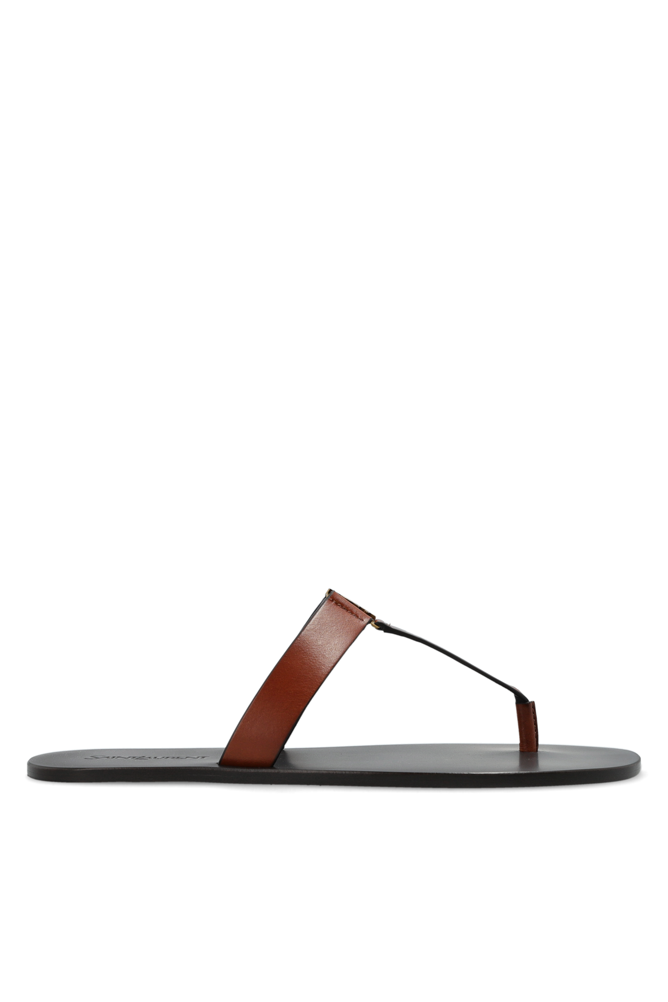 Saint Laurent Klapki `Babylone`, Kobiety, Brązowy