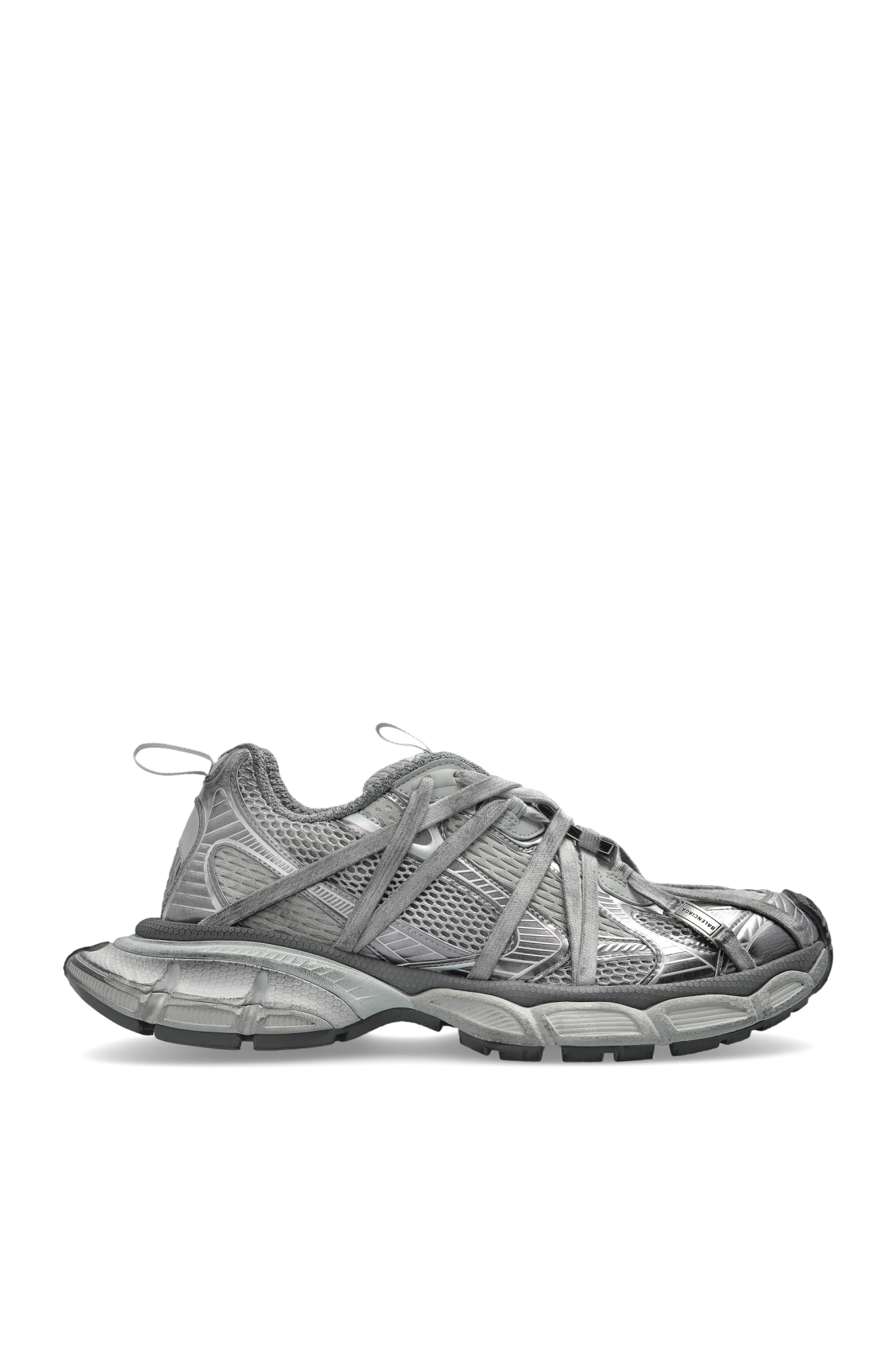 Balenciaga Buty Sportowe `3XL EXTREME LACES S`, Mężczyźni, Szary
