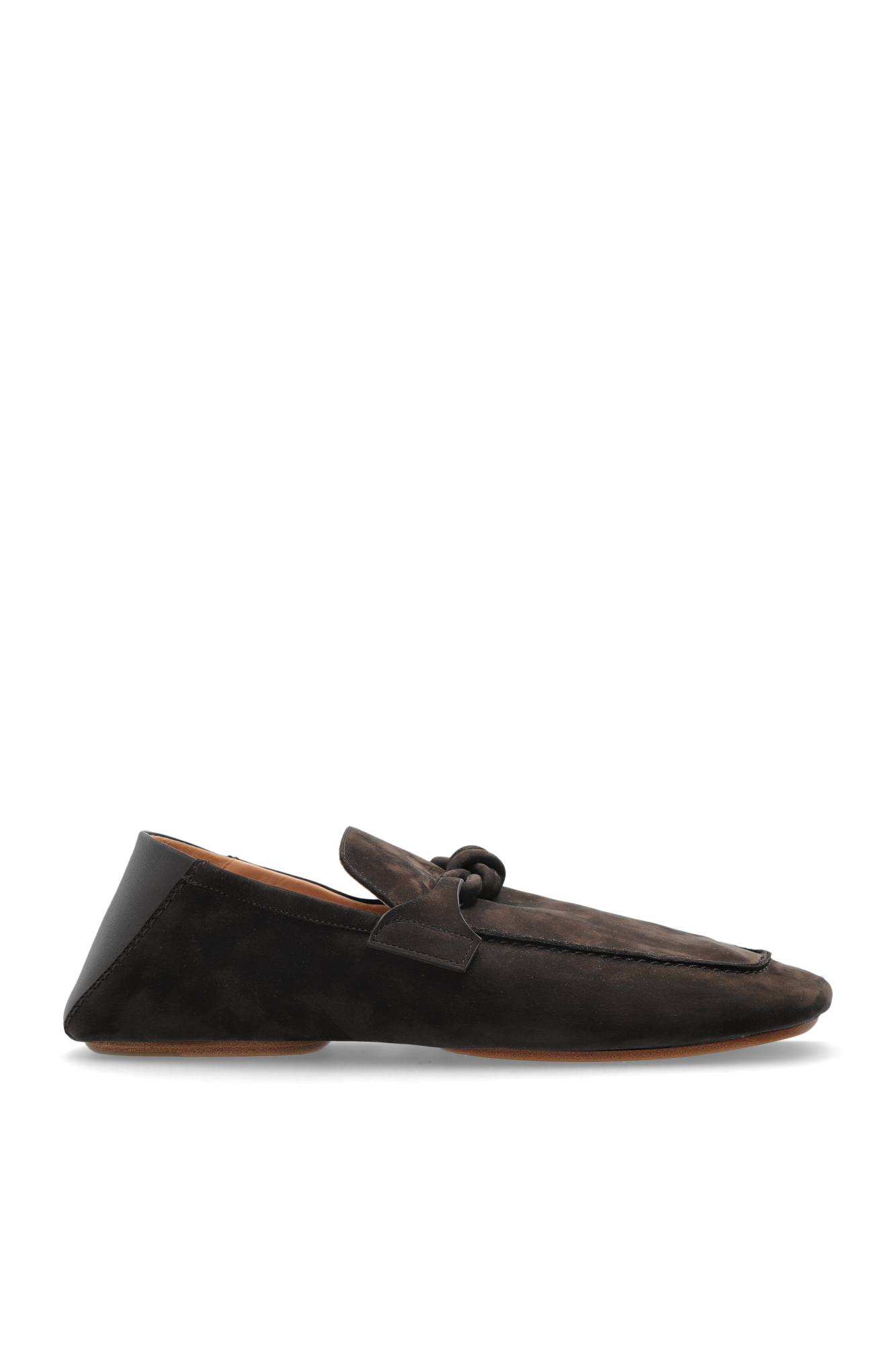Bottega Veneta Skórzane Buty `Daddy`, Mężczyźni, Brązowy