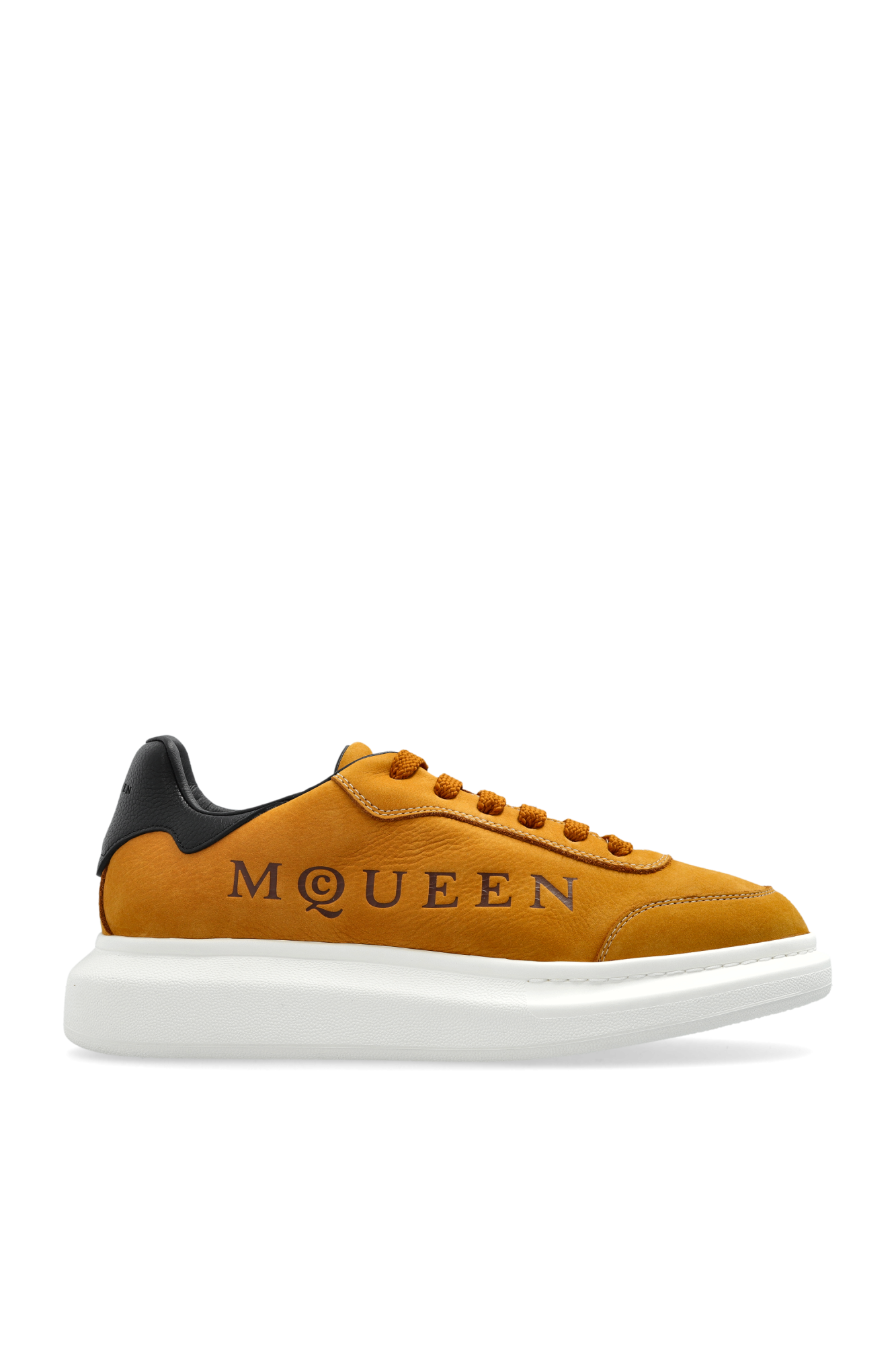 Alexander McQueen Buty Sportowe Z Logo, Mężczyźni, Brązowy