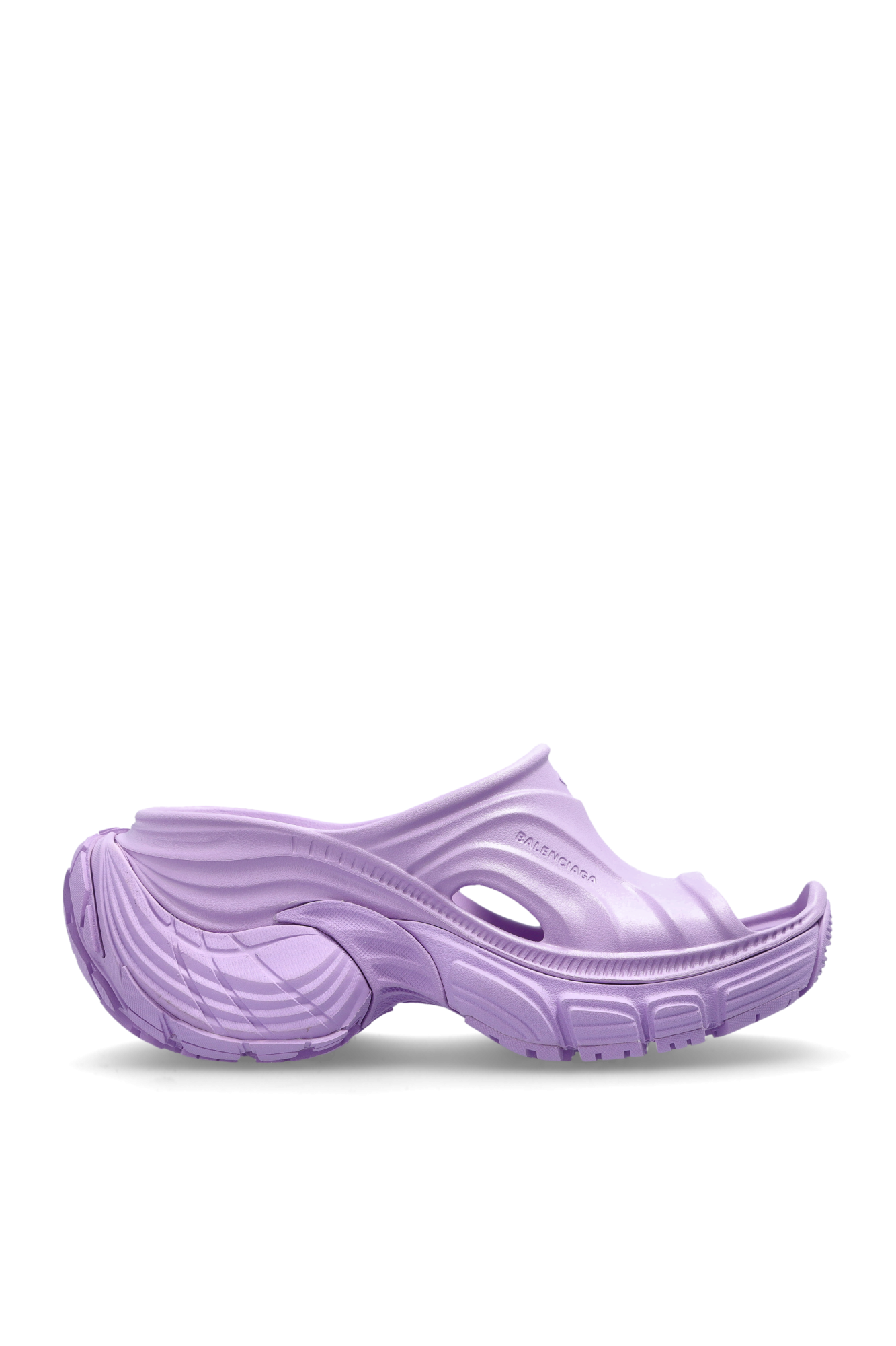 Balenciaga Klapki `6XL` Na Koturnie, Kobiety, Fioletowy