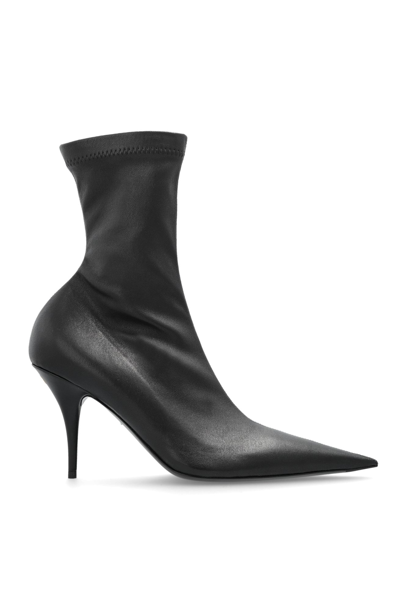 Balenciaga Botki Na Obcasie `Avenue`, Kobiety, Czarny