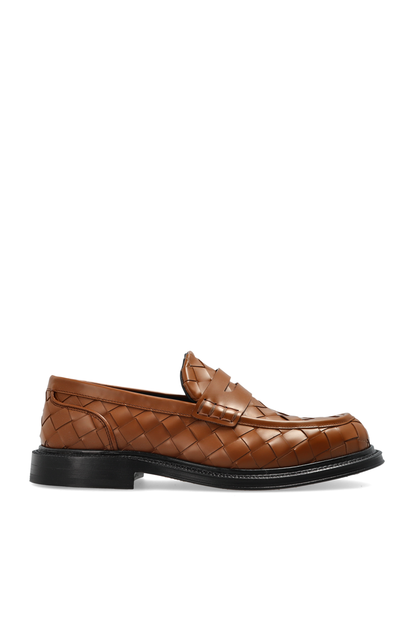 Bottega Veneta Buty `James` Typu `loafers`, Mężczyźni, Brązowy