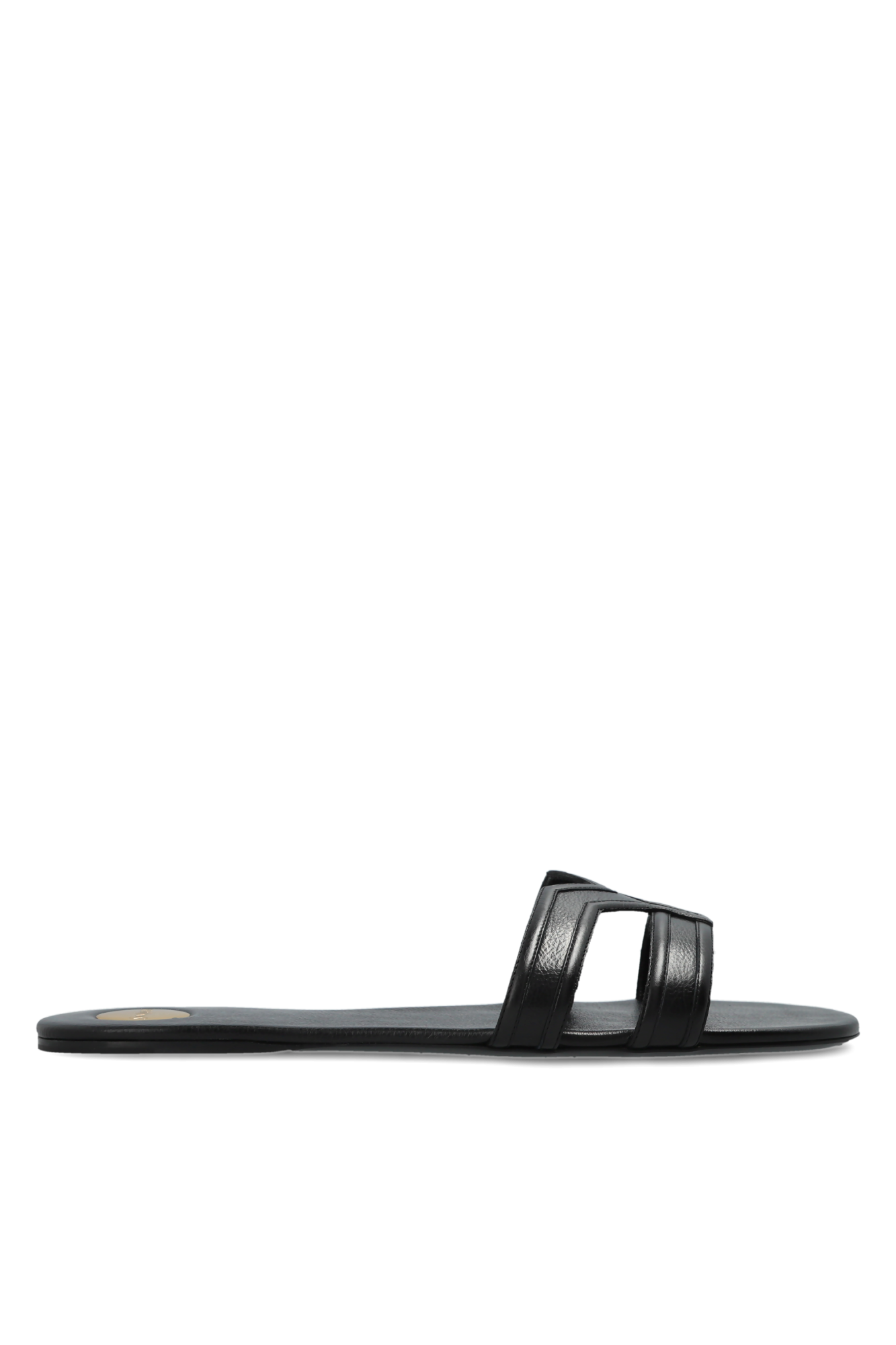 Saint Laurent Klapki `Mabrouka`, Kobiety, Czarny