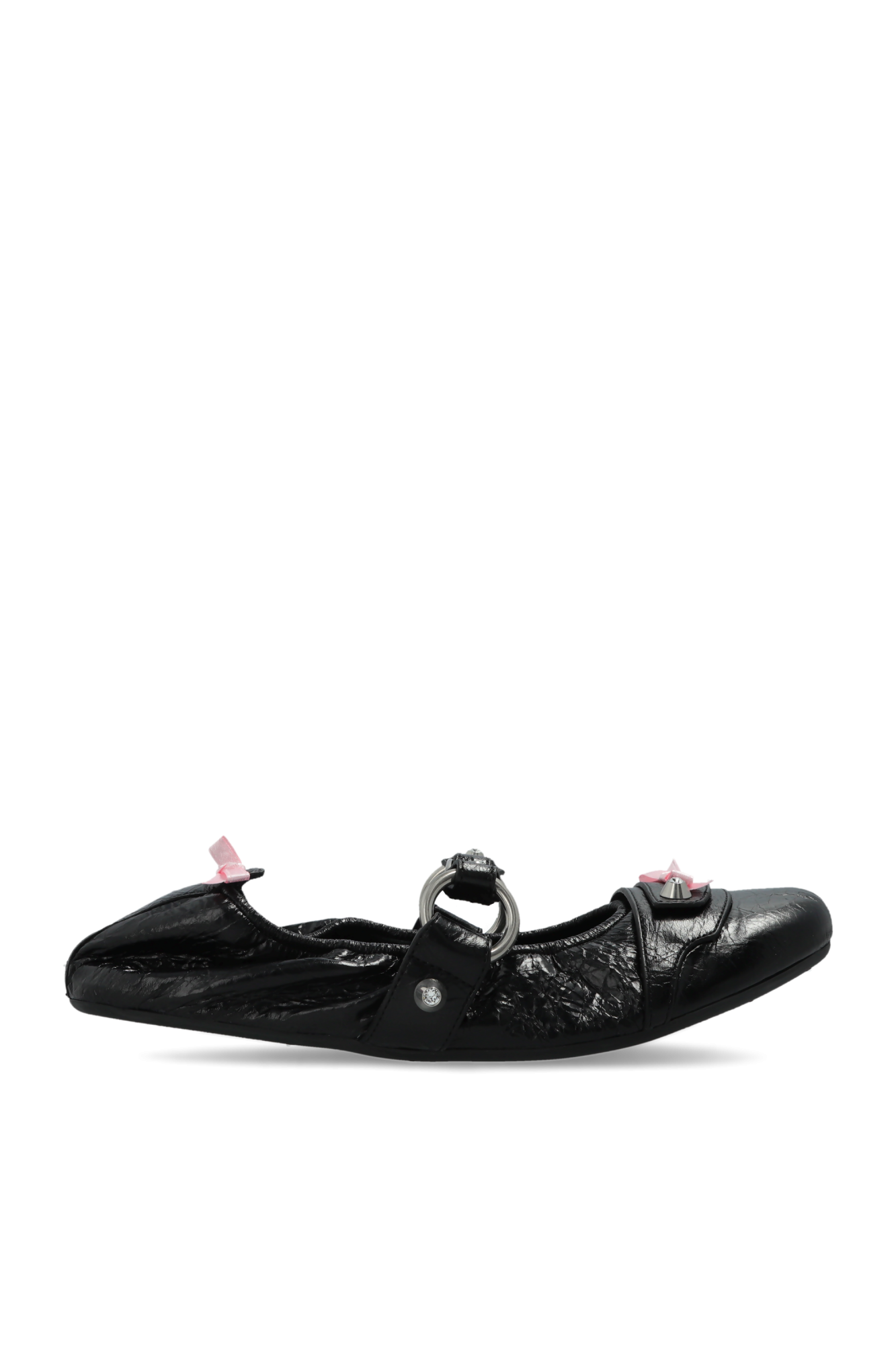 Balenciaga Baleriny `City`, Kobiety, Czarny