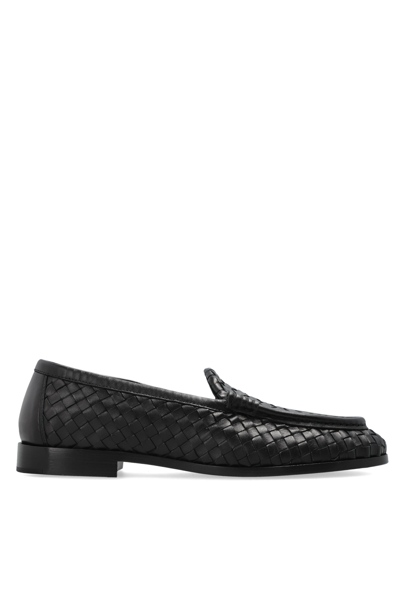 Bottega Veneta Buty `Silenzio` Typu `loafers`, Mężczyźni, Czarny