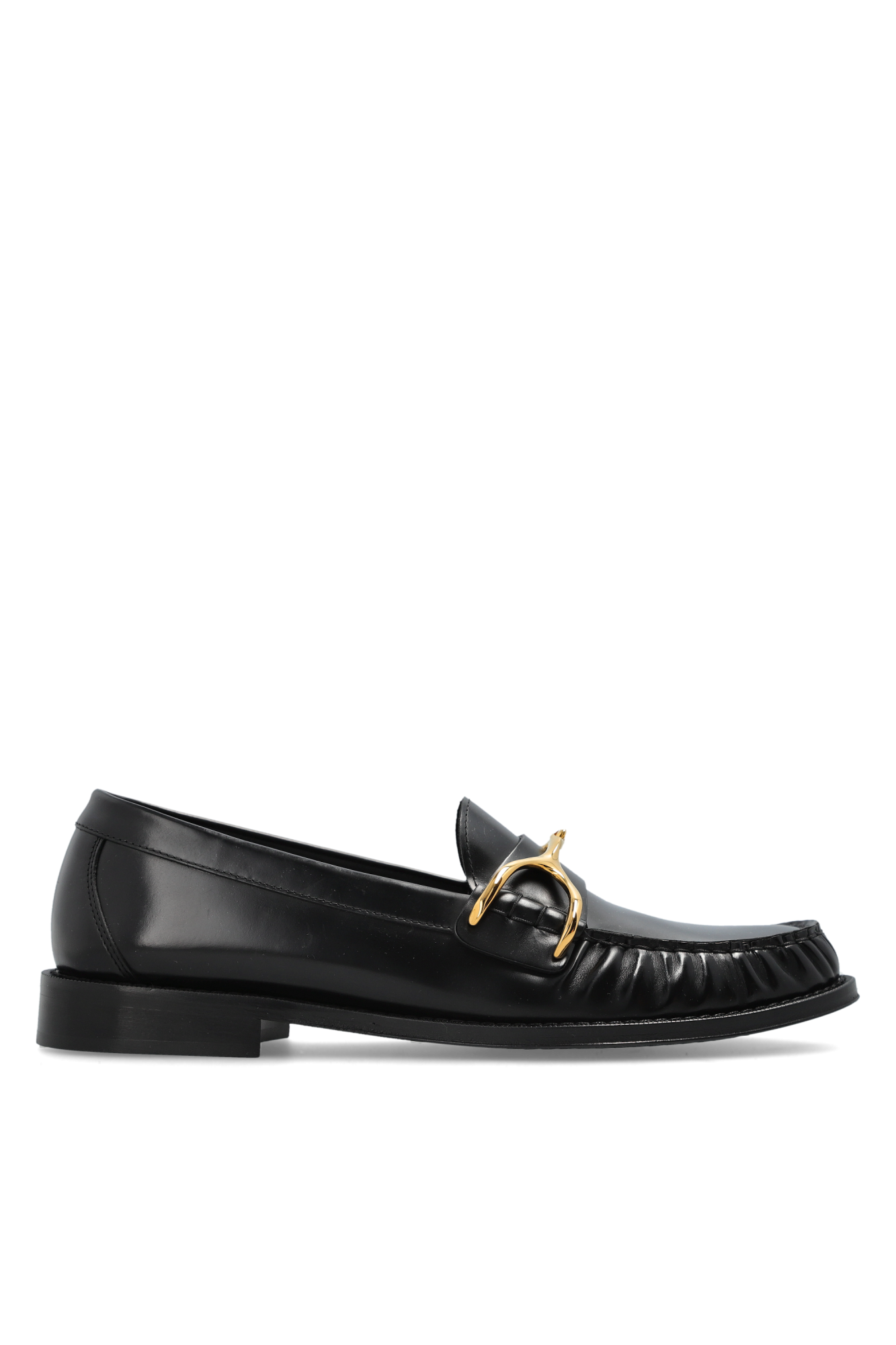 Alexander McQueen Buty ‘Wishbone’ Typu ‘Loafers’, Mężczyźni, Czarny