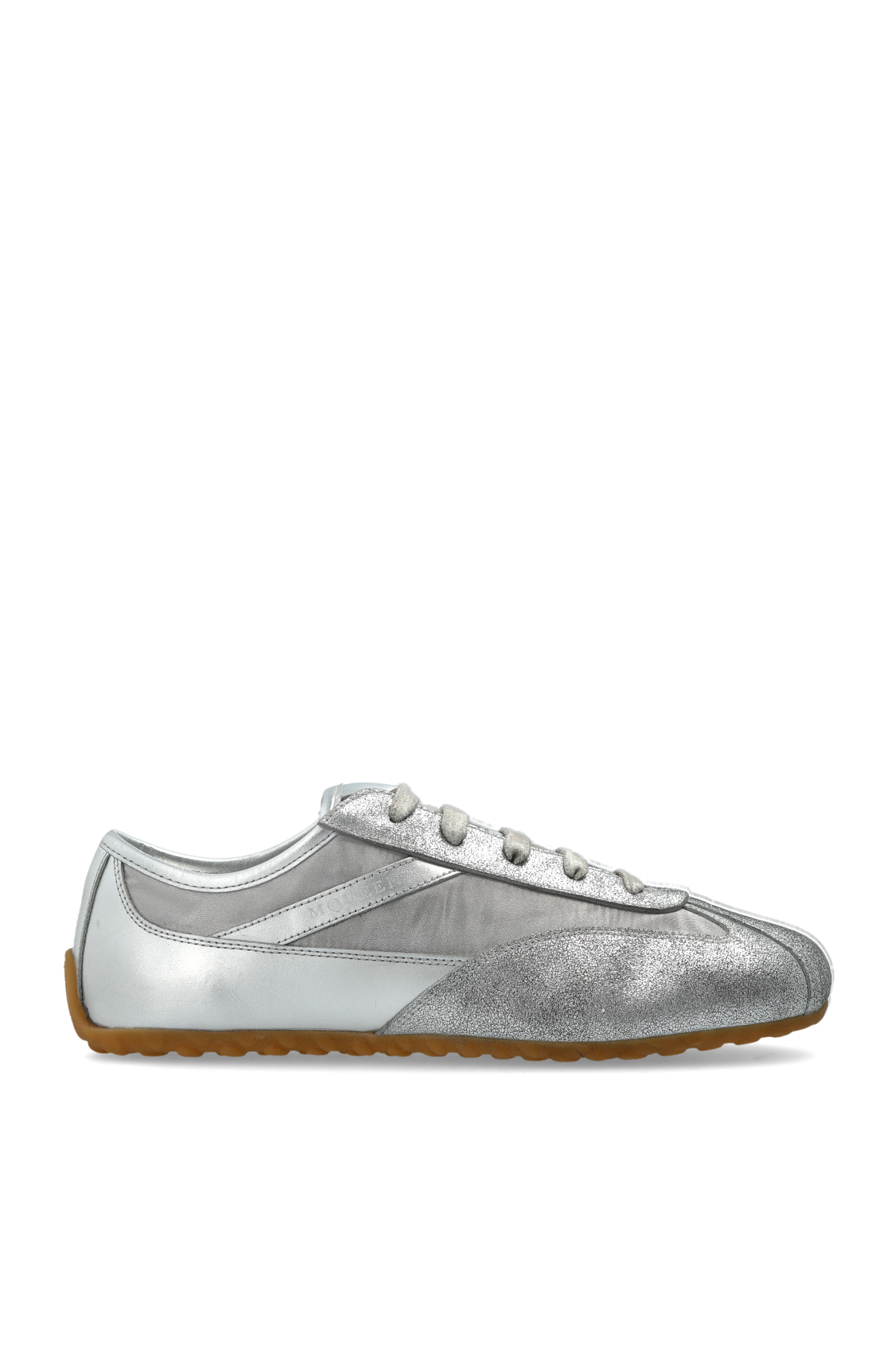 Alexander McQueen Buty Sportowe ‘Boxe’, Kobiety, Srebrny