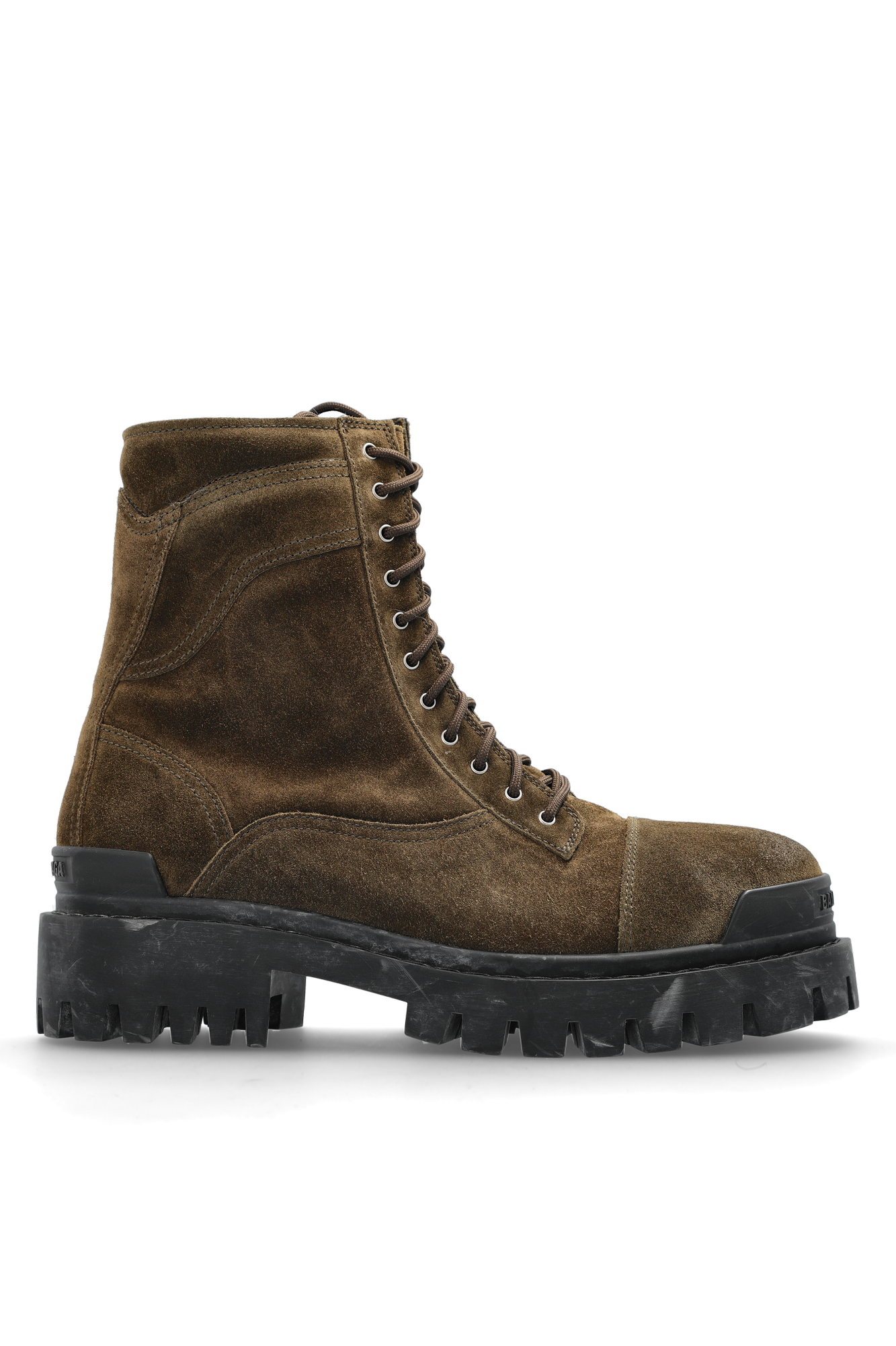 Balenciaga Botki ‘Combat Strike L20’, Mężczyźni, Brązowy