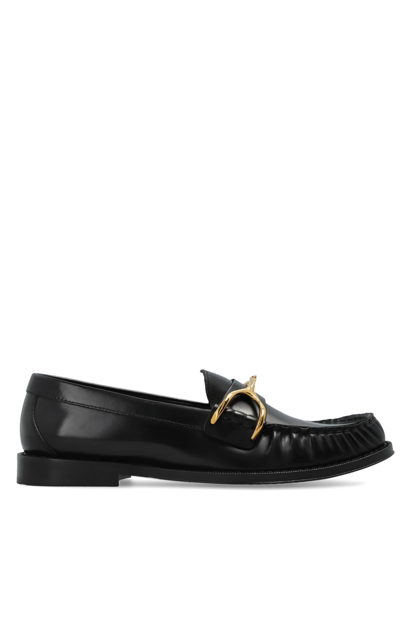 Alexander McQueen Buty ‘Wishbone’ Typu ‘Loafers’, Kobiety, Czarny