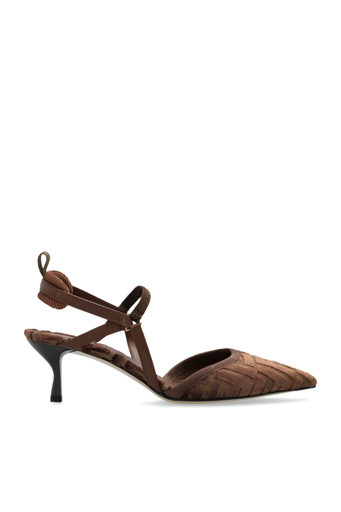 Fendi Buty Na Obcasie `Colibr Lite`, Kobiety, Brązowy