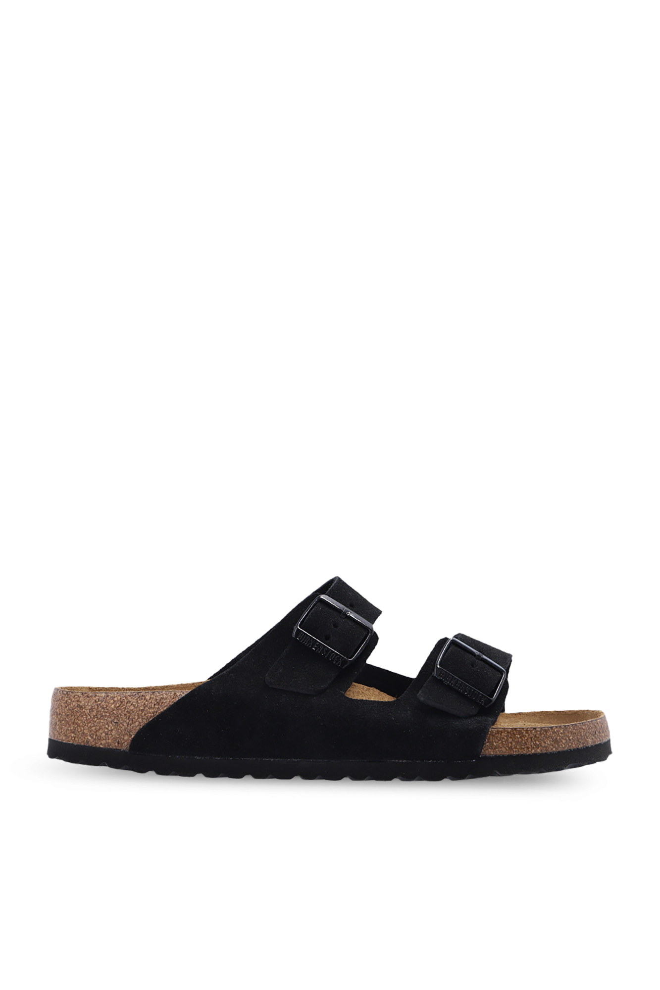 Birkenstock Klapki 'Arizona SFB', Mężczyźni, Czarny