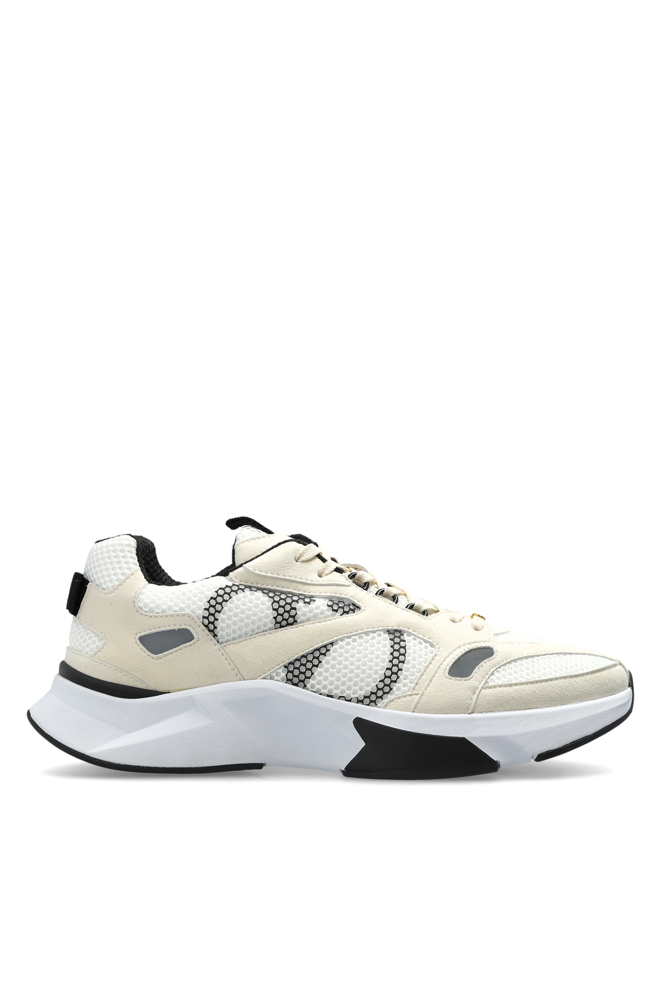 Valentino Garavani Buty Sportowe Z Logo, Mężczyźni, Biały