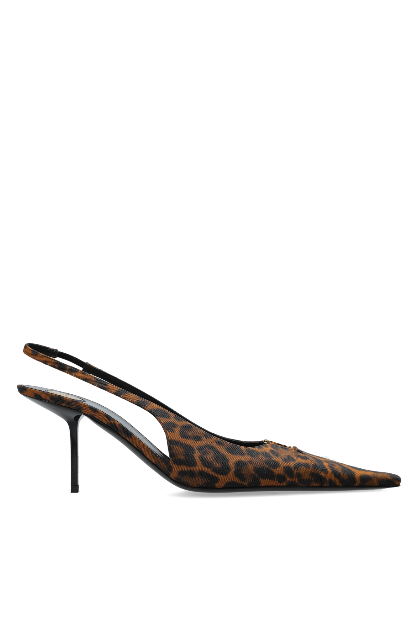 Saint Laurent Buty Na Obcasie ‘Babylone’, Kobiety, Brązowy