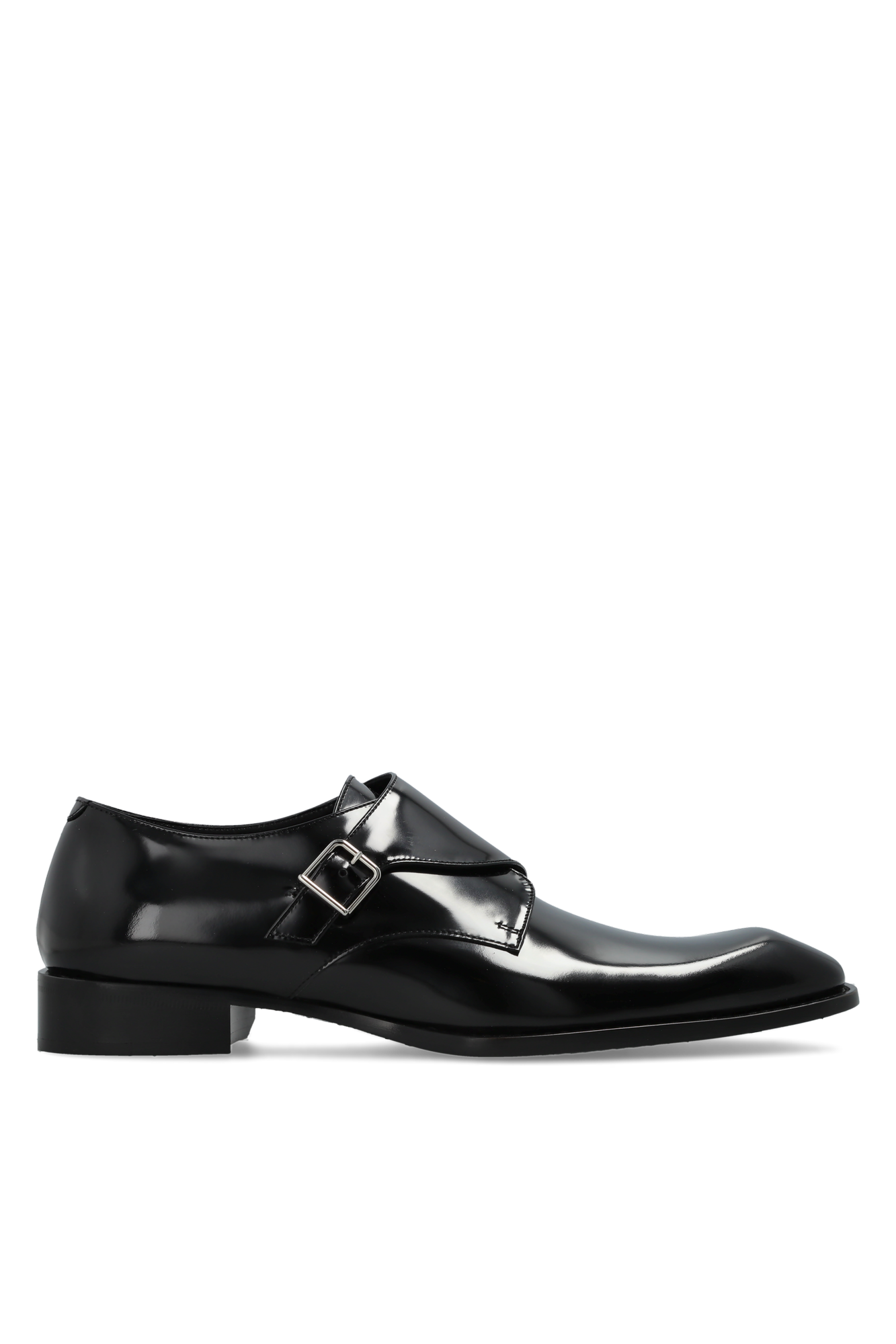 Saint Laurent Skórzane Buty ‘Connor’, Mężczyźni, Czarny