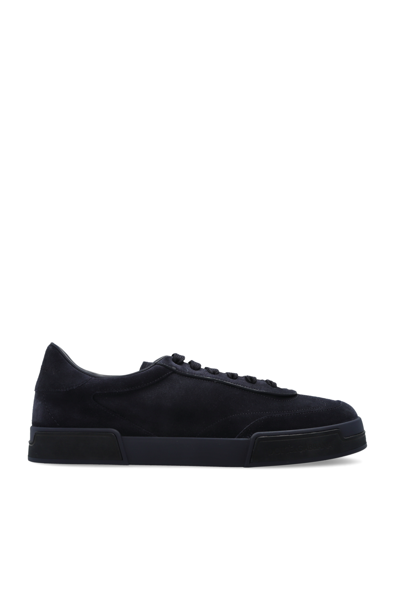 Dolce & Gabbana Zamszowe Buty Sportowe, Mężczyźni, Granatowy