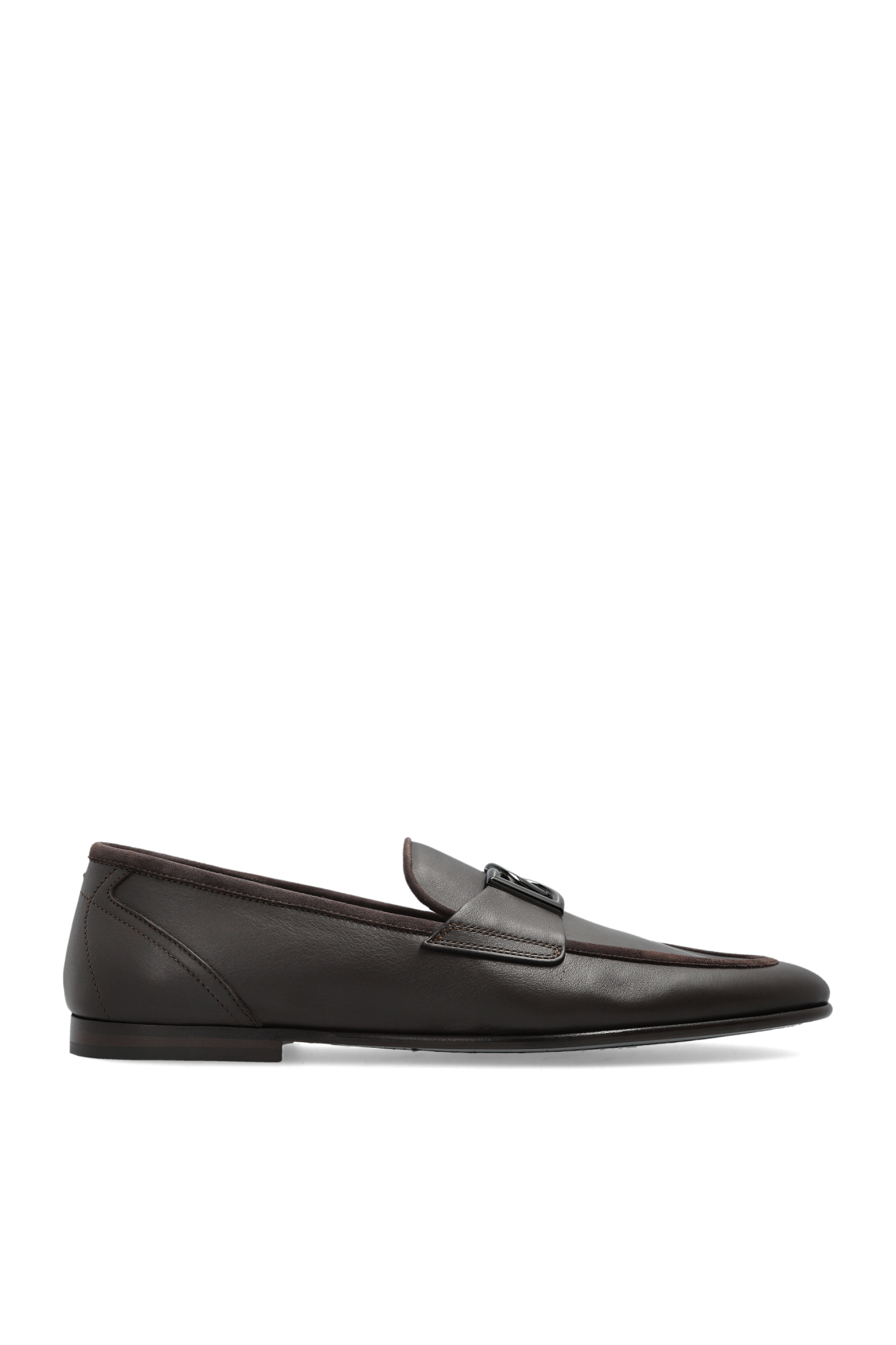 Dolce & Gabbana Buty Typu `loafers`, Mężczyźni, Brązowy