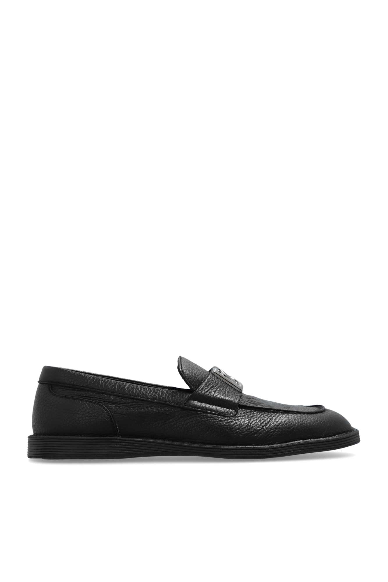 Dolce & Gabbana Skórzane Buty ‘New Florio’ Typu ‘loafers’, Mężczyźni, Czarny