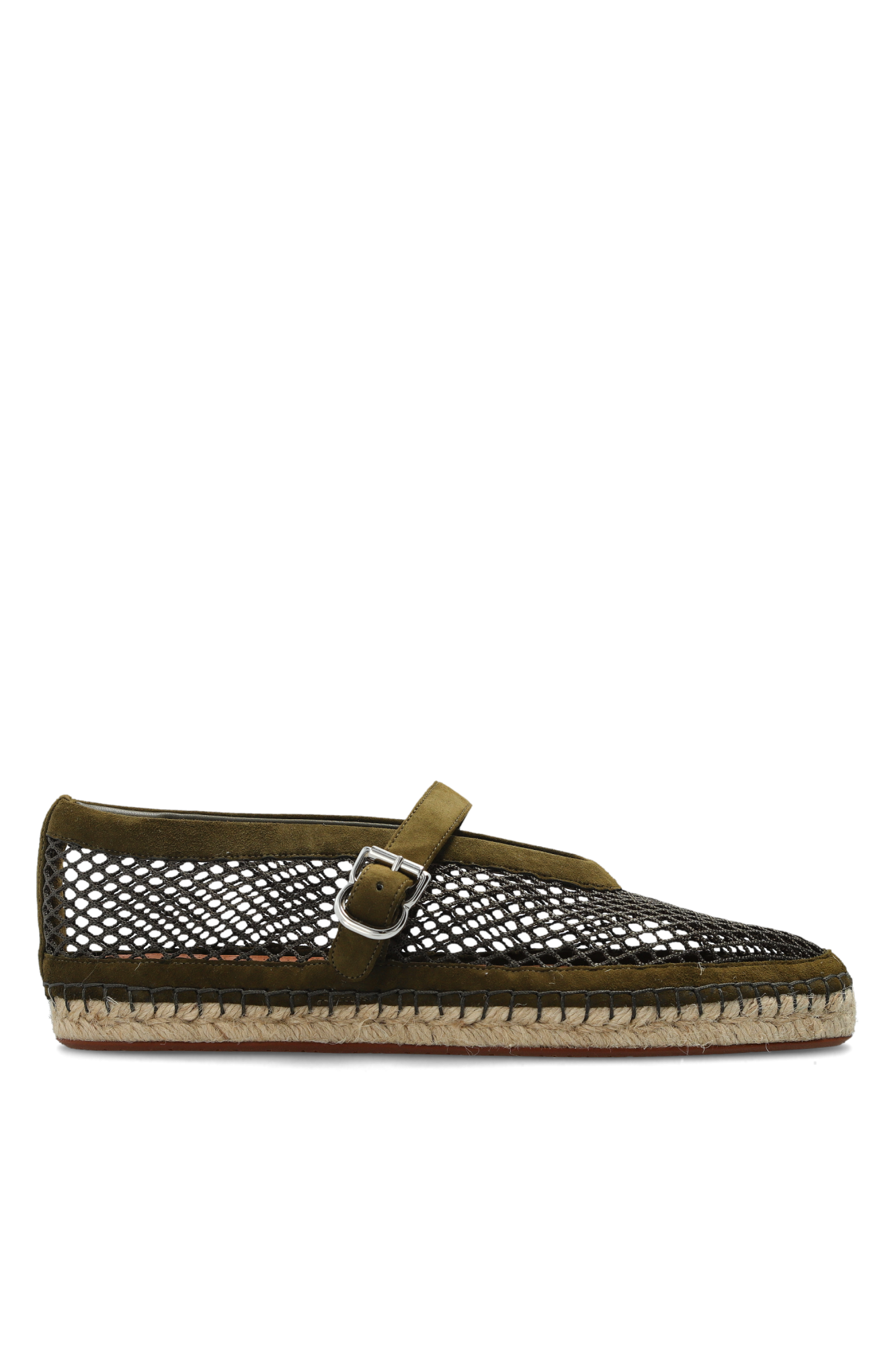 Alaïa Espadryle Z Paskiem, Kobiety, Zielony