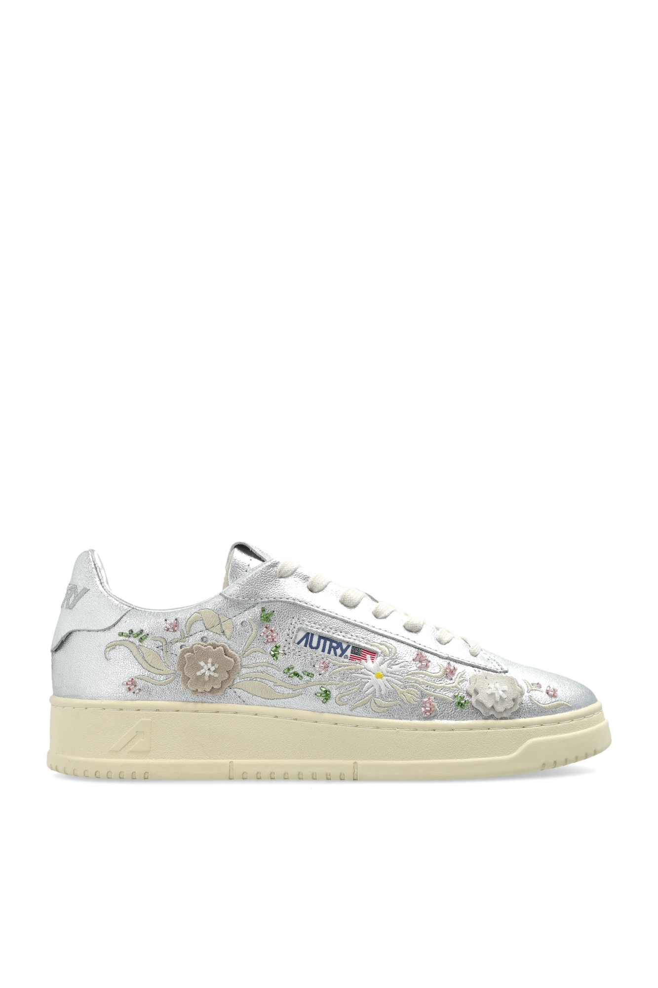 Autry Buty Sportowe `Dallas Low`, Kobiety, Srebrny