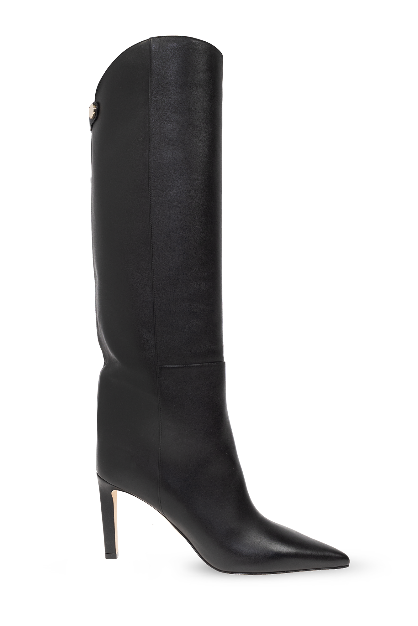 Jimmy Choo Skórzane Kozaki ‘Alizze’, Kobiety, Czarny