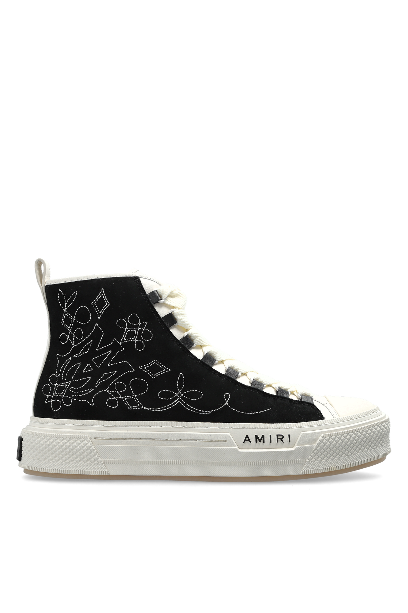 Amiri Buty Sportowe `Western Ma Court Hi`, Mężczyźni, Czarny
