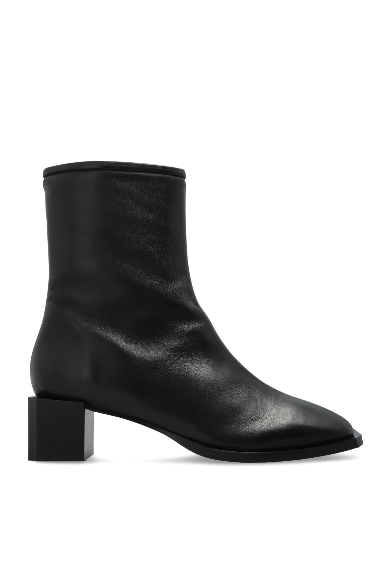AllSaints Botki Na Obcasie `Avril`, Kobiety, Czarny