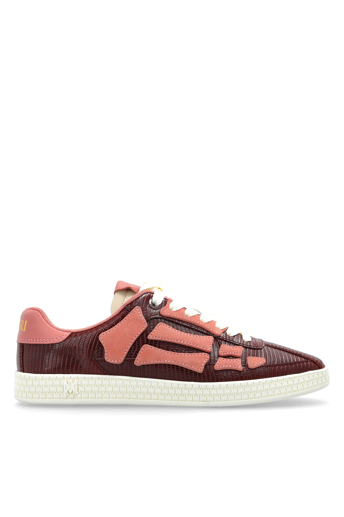Amiri Buty Sportowe ‘Lizard Pacific Bones’, Kobiety, Bordo