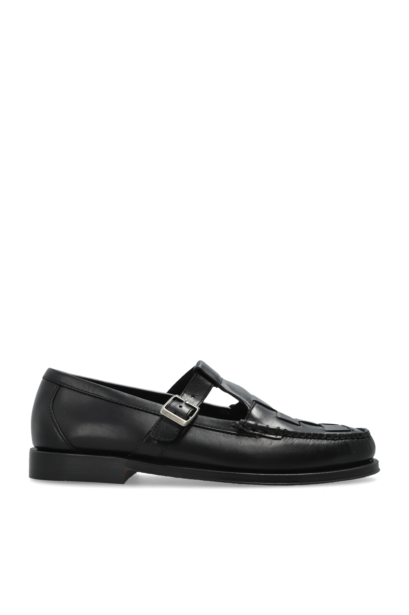 G.H. Bass & Co. Buty `Weejuns Fisherman` Typu `loafers`, Mężczyźni, Czarny