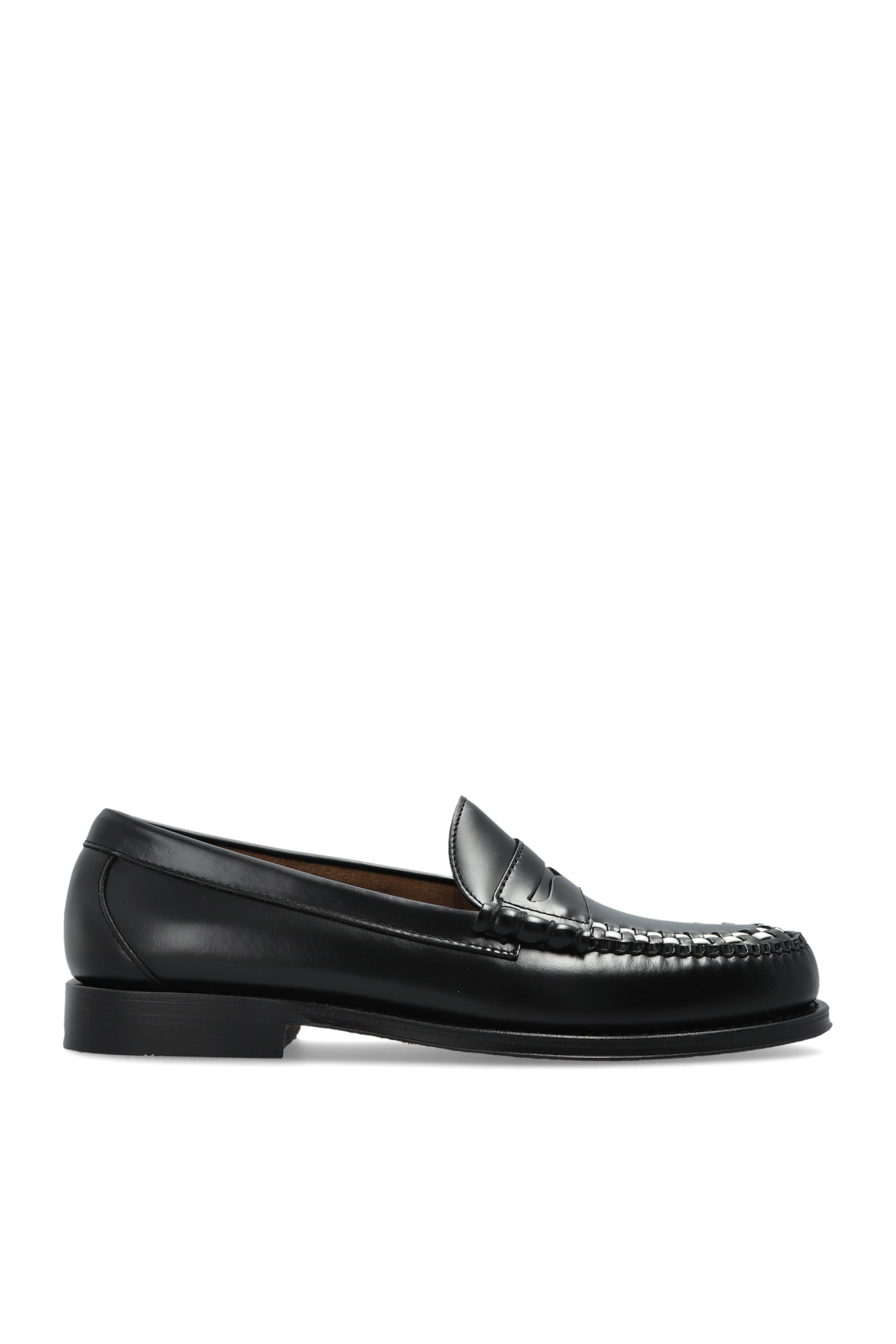 G.H. Bass & Co. Buty `Weejuns Larson Weave` Typu `loafers`, Mężczyźni, Czarny