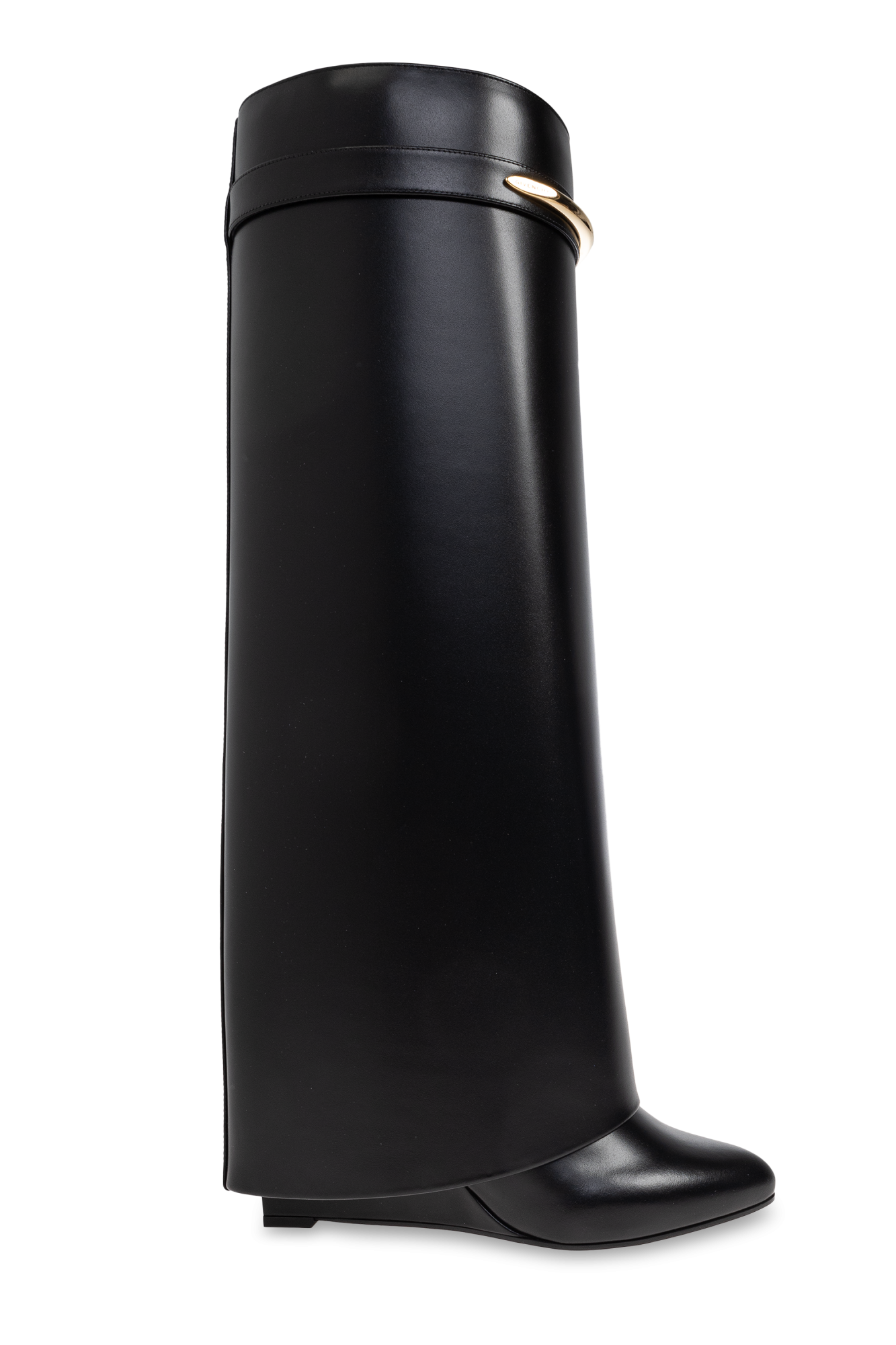 Givenchy Kozaki Na Koturnie, Kobiety, Czarny