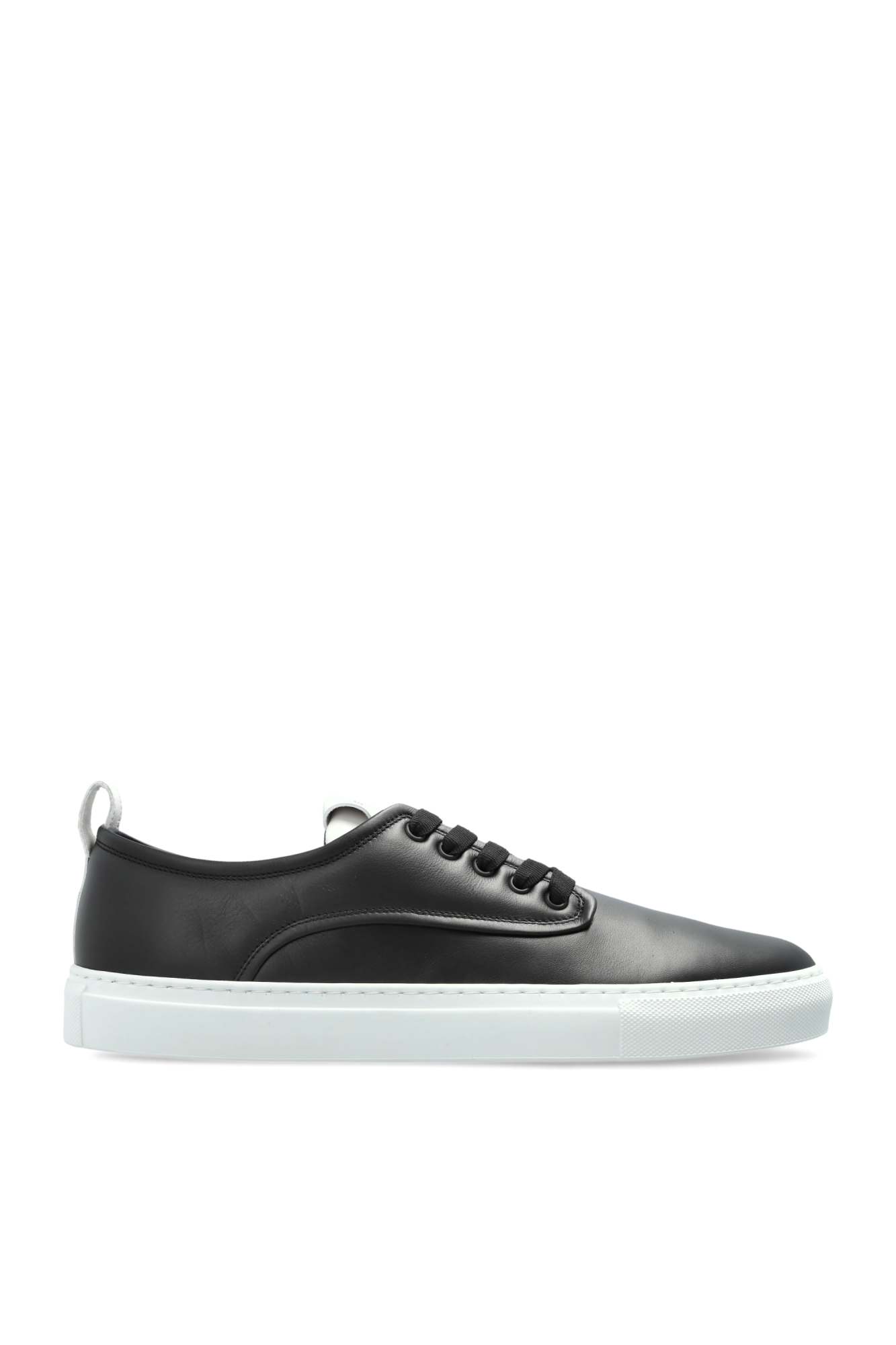 Givenchy Skórzane Buty Sportowe, Mężczyźni, Czarny