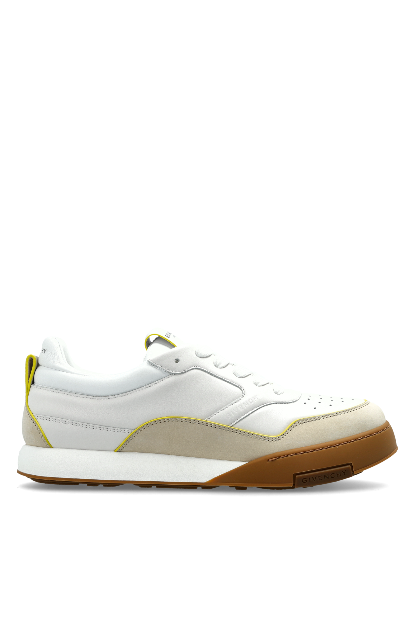 Givenchy Skórzane Buty Sportowe, Mężczyźni, Biały