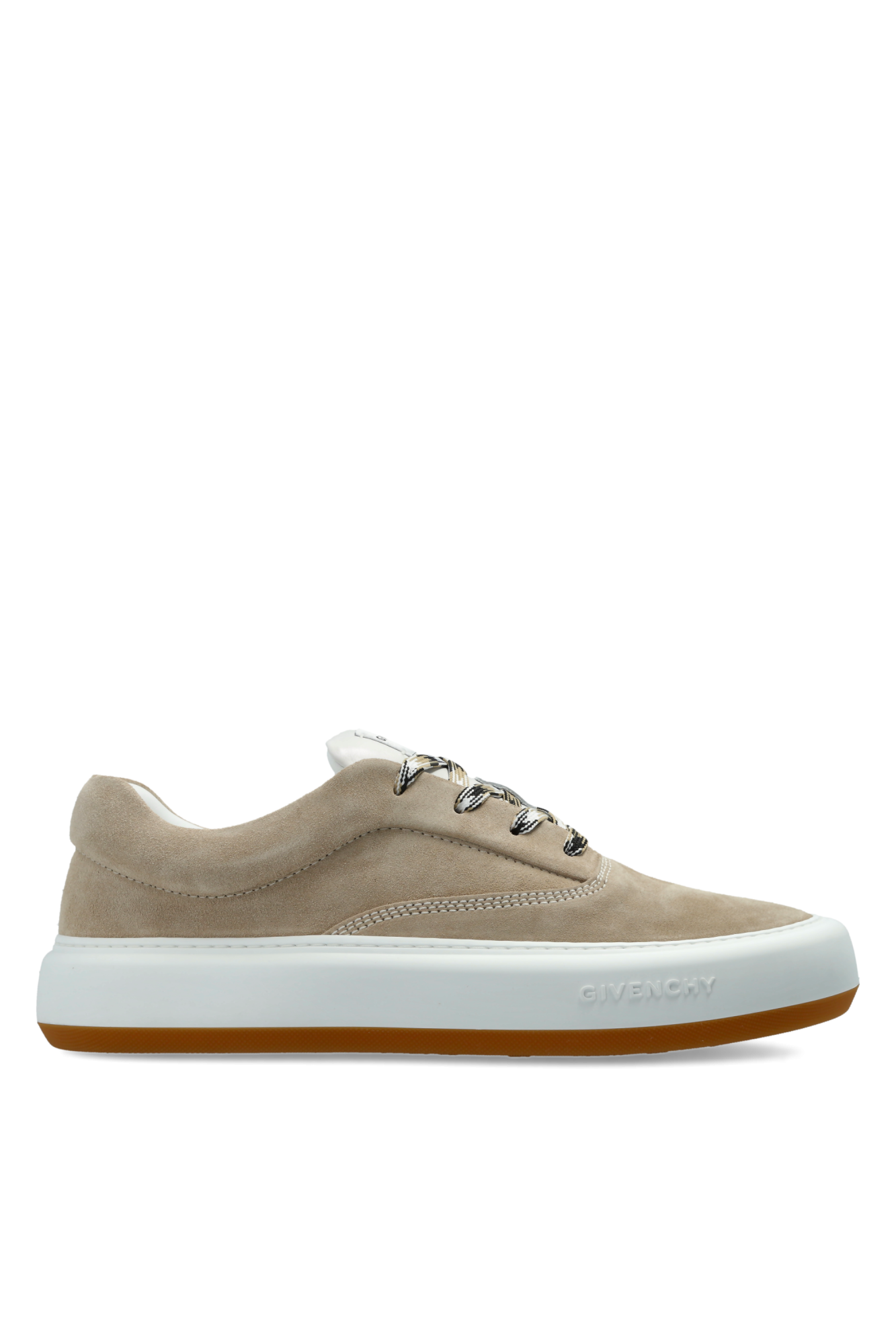 Givenchy Zamszowe Buty Sportowe `New City`, Mężczyźni, Beżowy