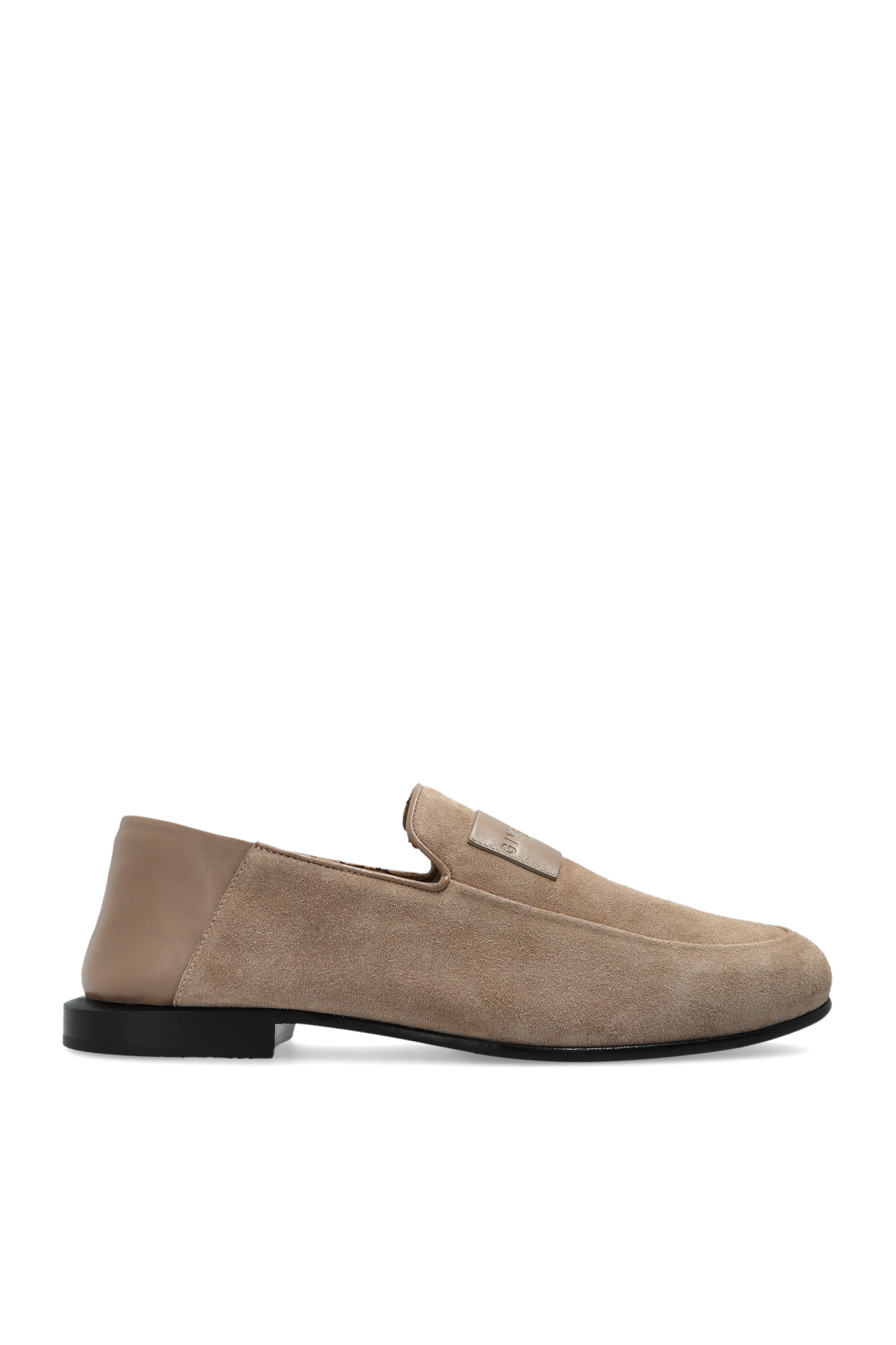 Givenchy Skórzane Buty Typu ‘Loafers’, Mężczyźni, Beżowy
