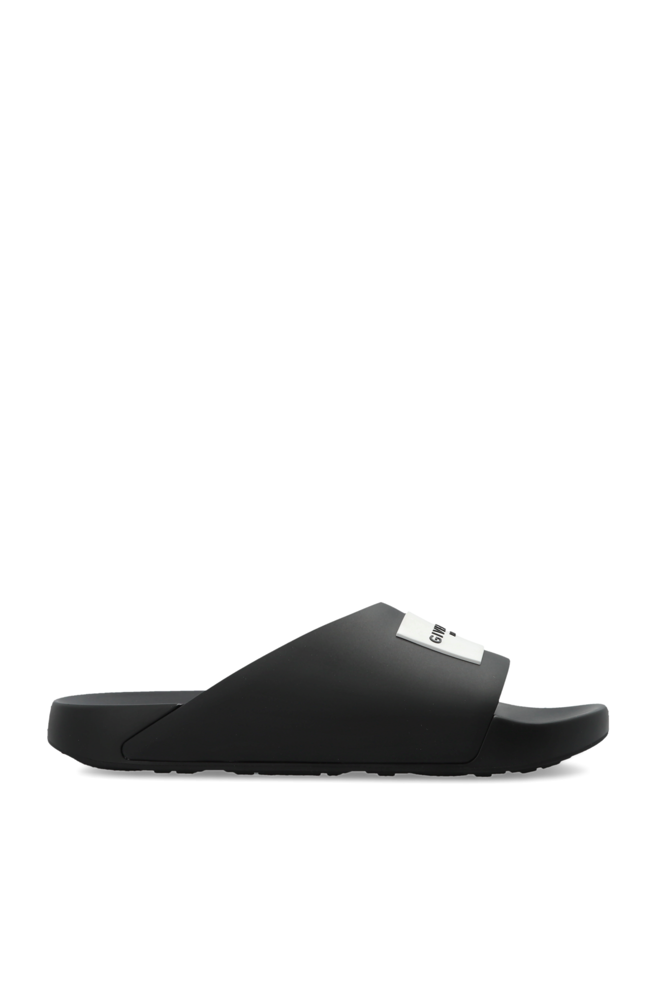 Givenchy Klapki Z Logo, Mężczyźni, Czarny