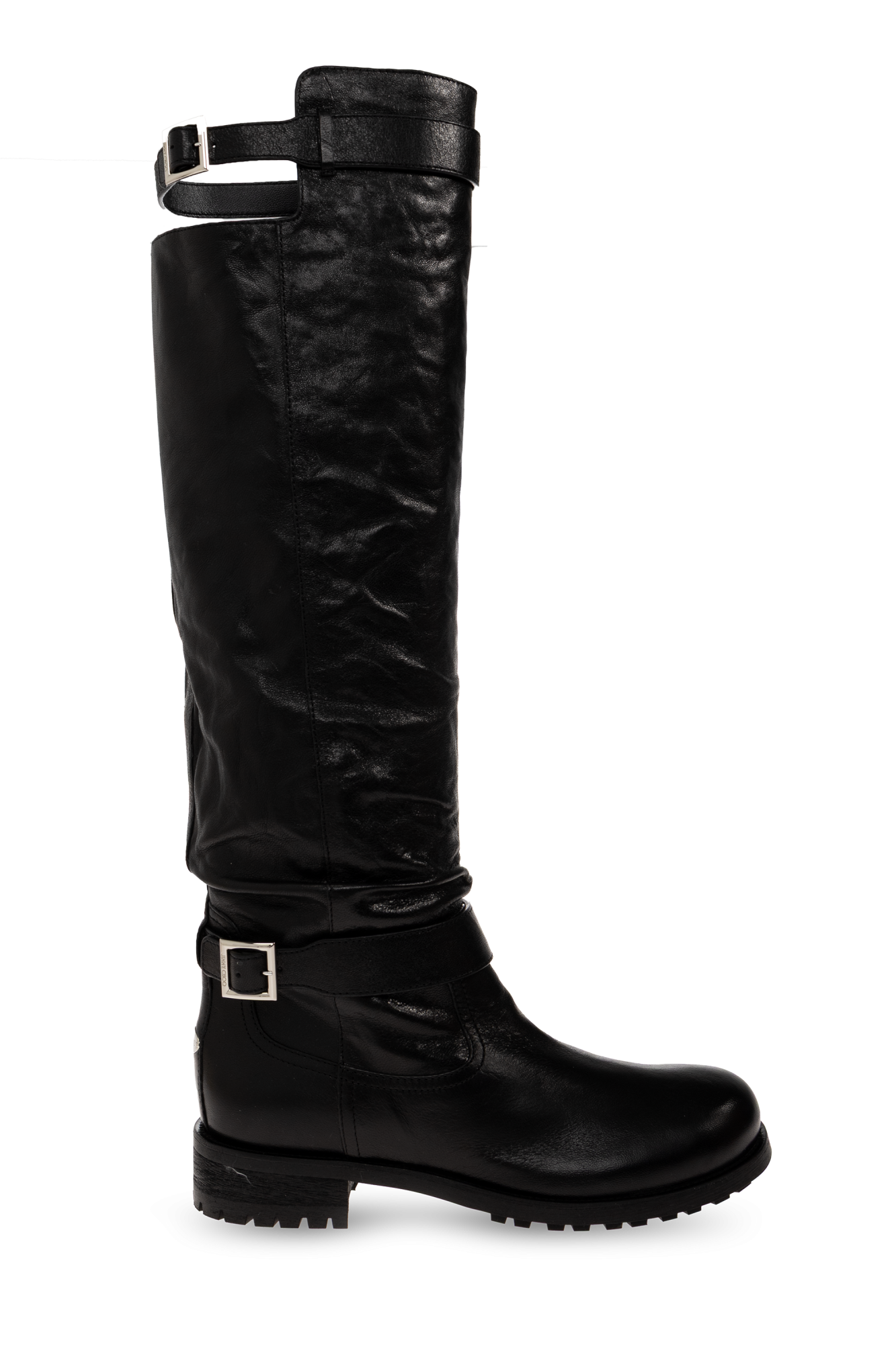 Jimmy Choo Kozaki ‘Biker Kb’, Kobiety, Czarny