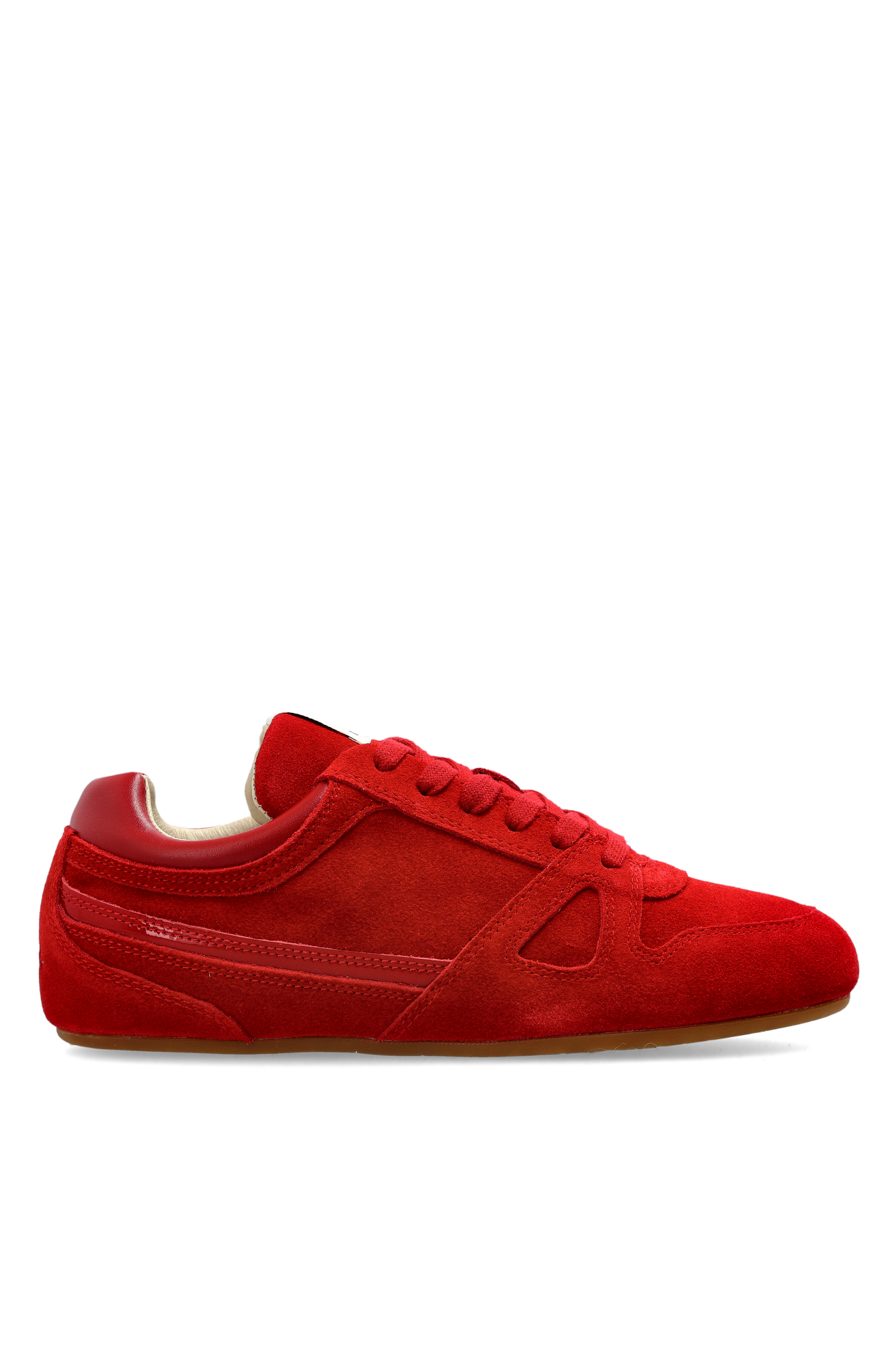 Isabel Marant Zamszowe Buty Sportowe `Senny Low`, Kobiety, Czerwony